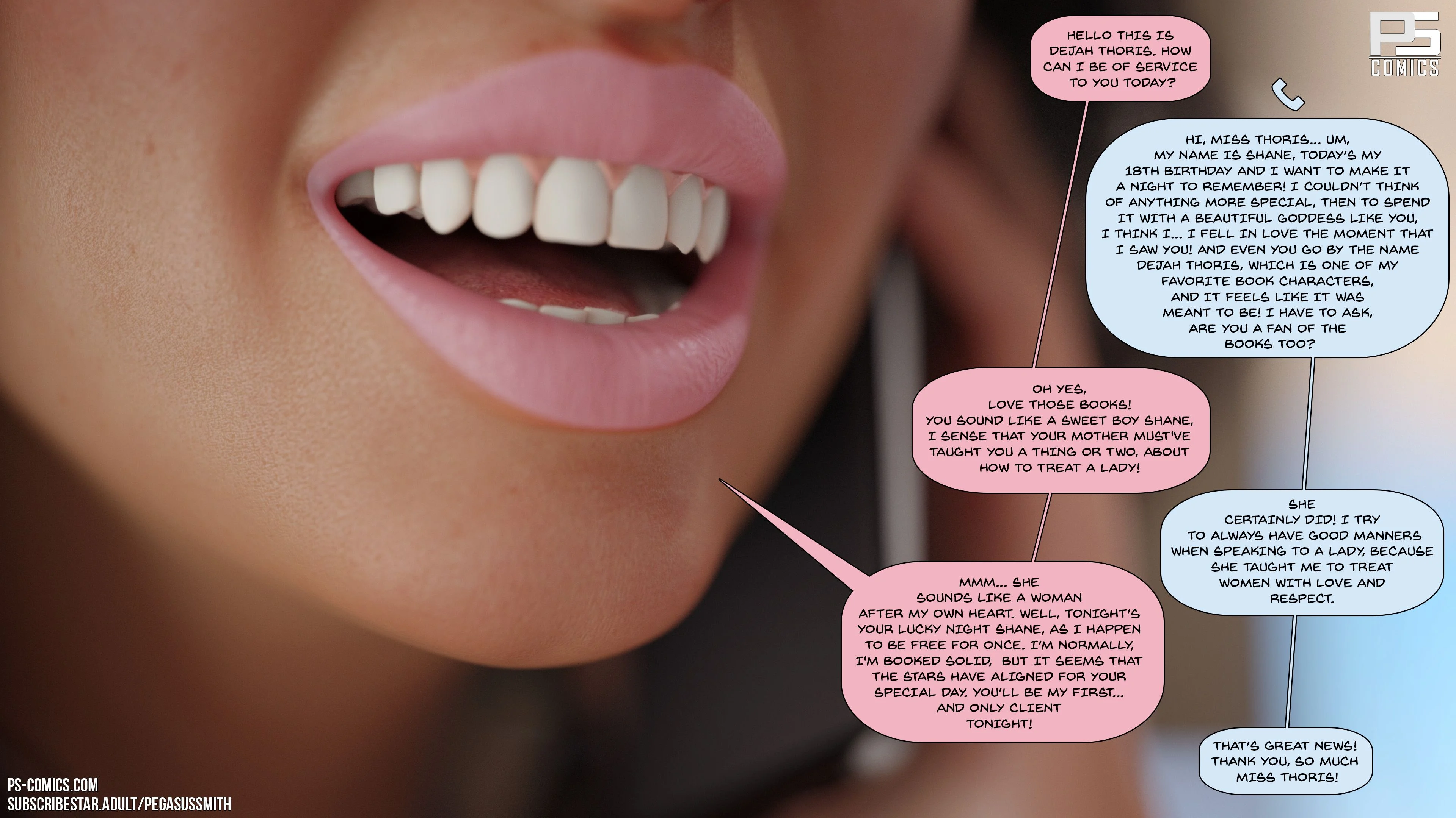 The Escort [Pegasus Smith] - Chapter 1 — Page 17