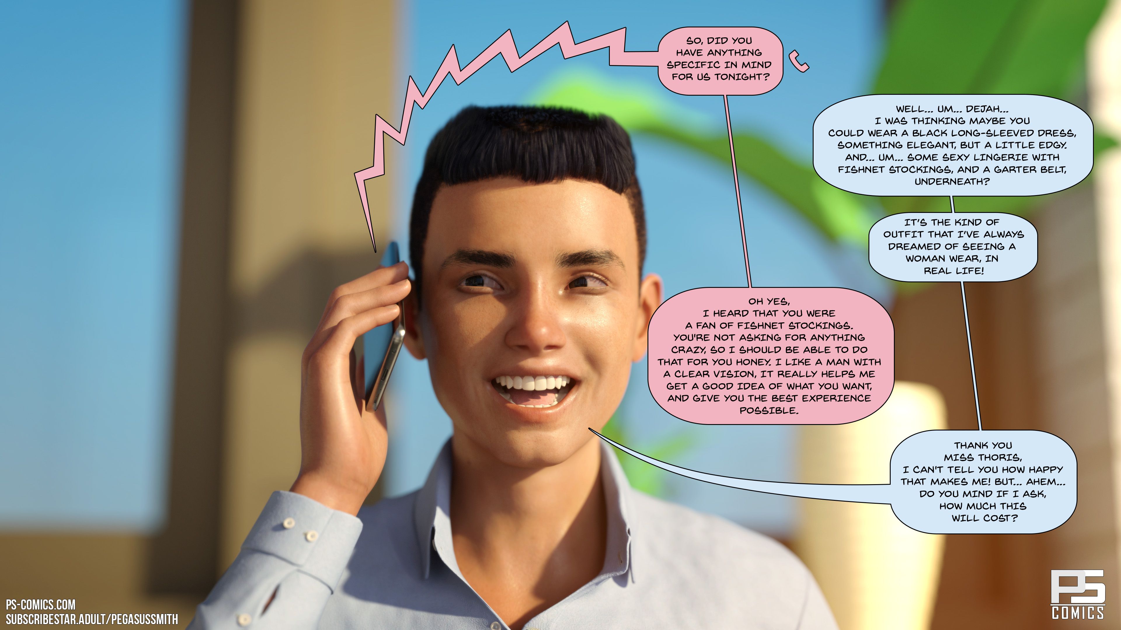 The Escort [Pegasus Smith] - Chapter 1 — Page 18