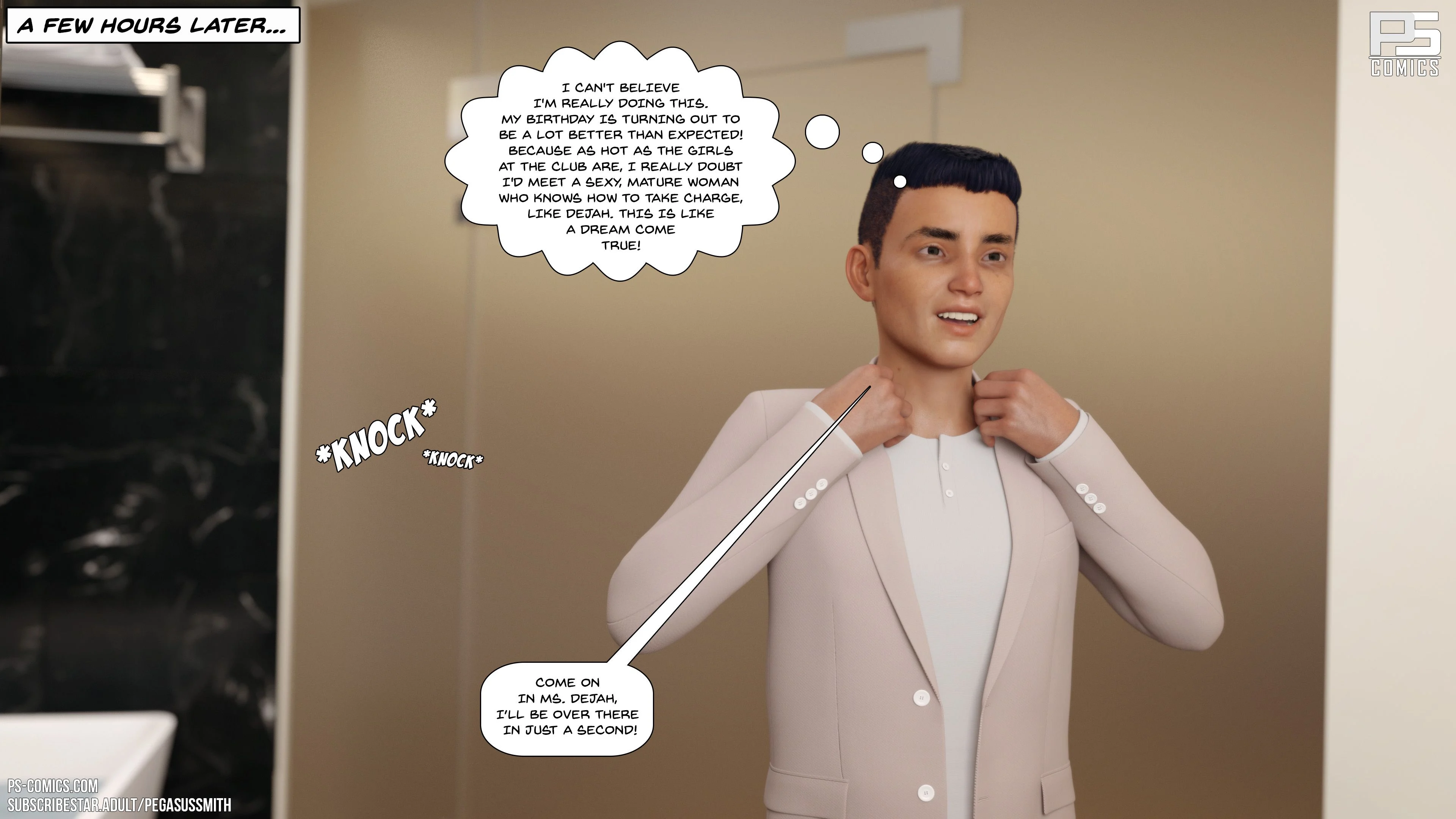 The Escort [Pegasus Smith] - Chapter 1 — Page 21