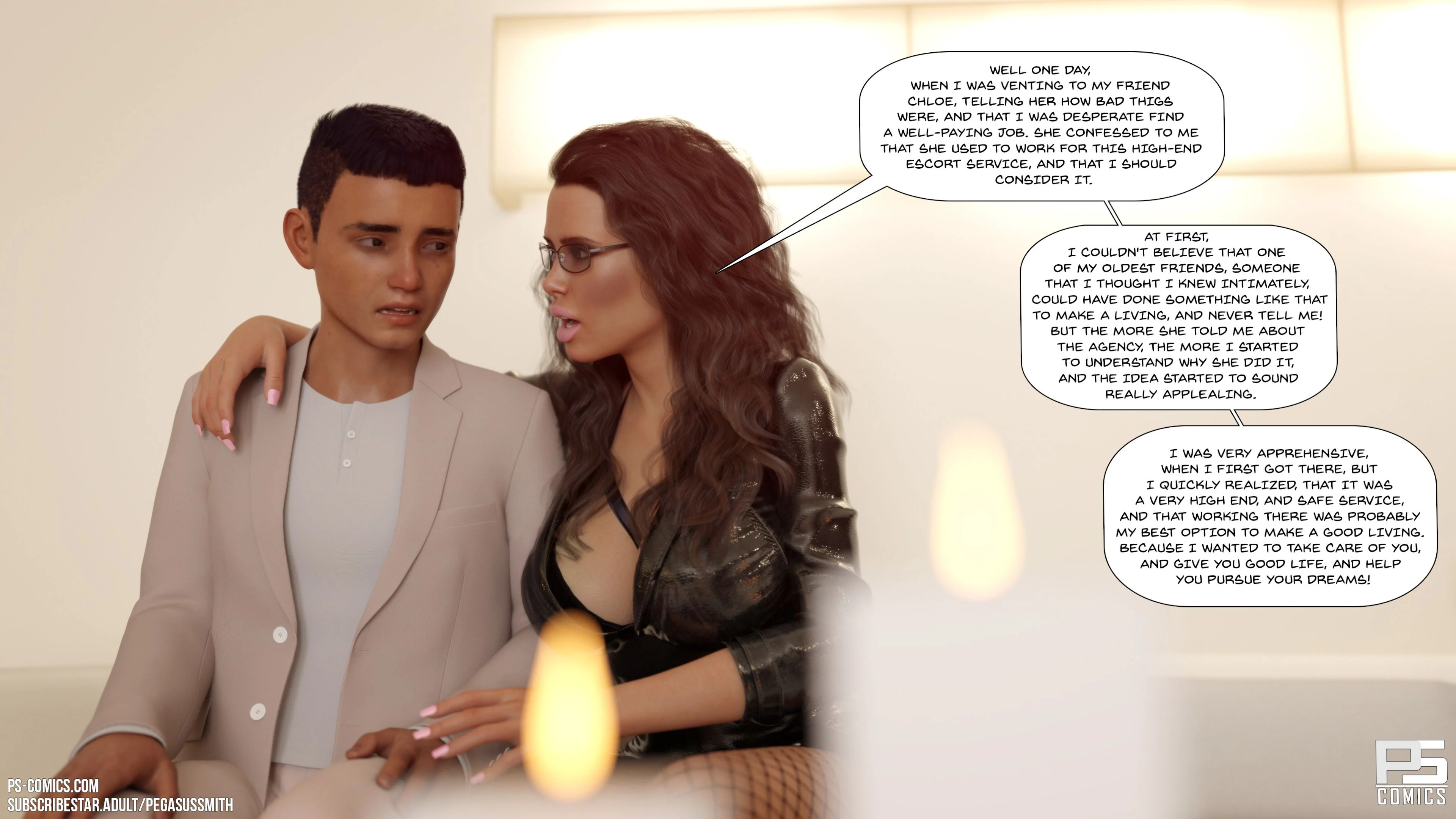 The Escort [Pegasus Smith] - Chapter 1 — Page 35