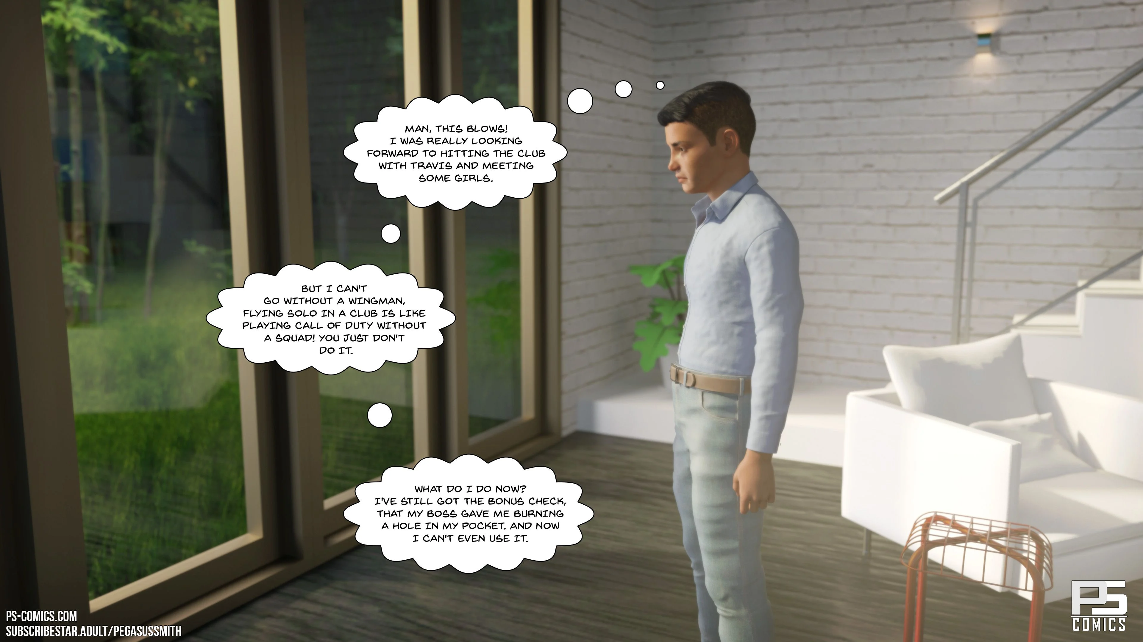 The Escort [Pegasus Smith] - Chapter 1 — Page 4