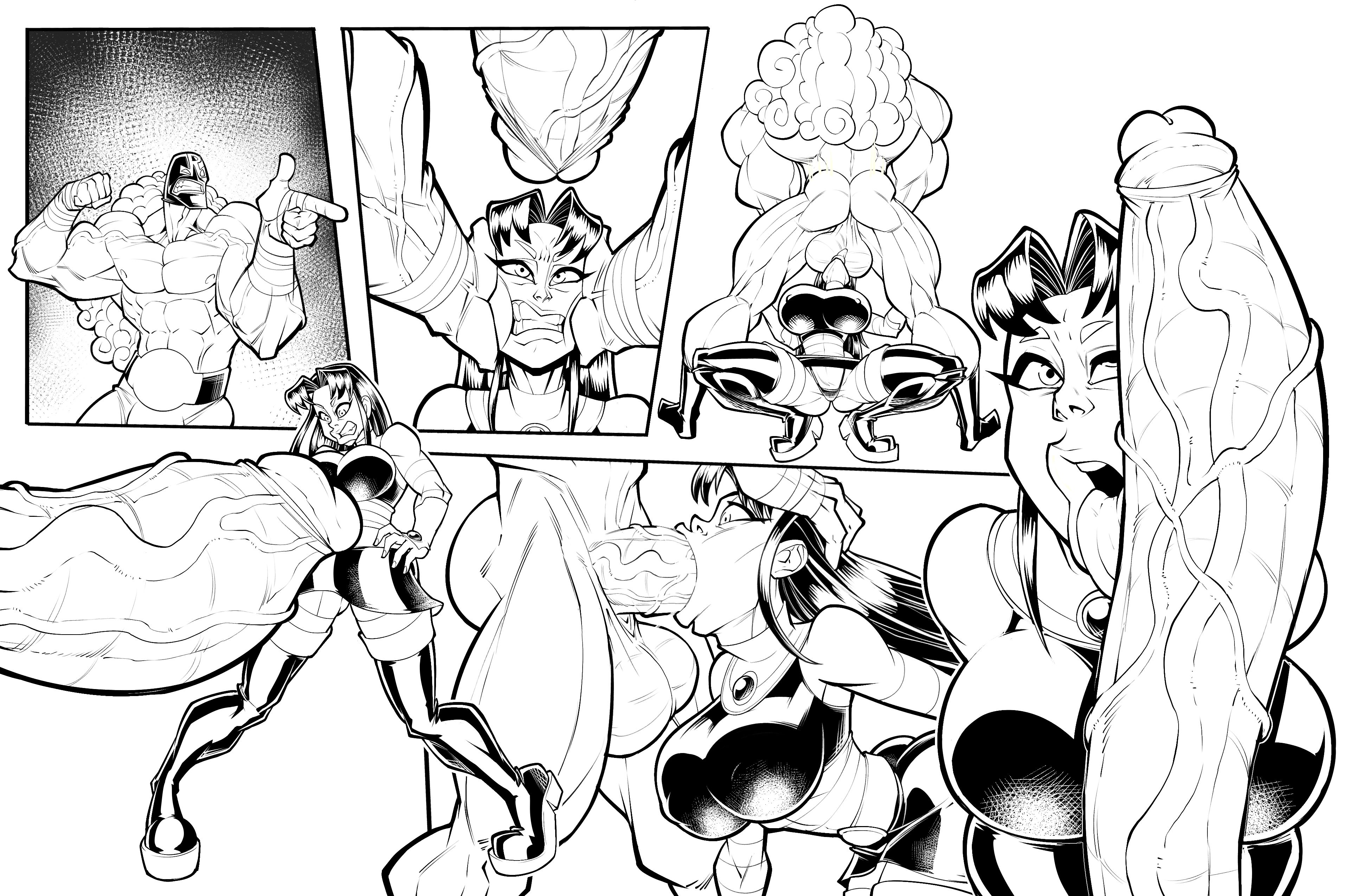 Blackfire Versus Rasslor (Teen Titans) [Fontez] - Chapter 1 — Page 7