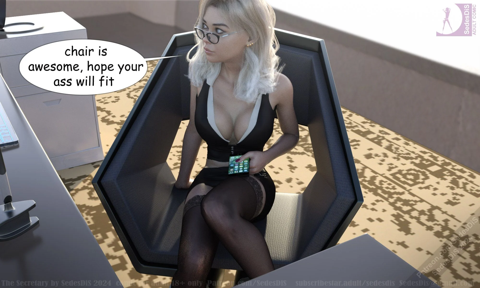 The Secretary New Boss [SedesDiS] - Chapter 1 — Page 10