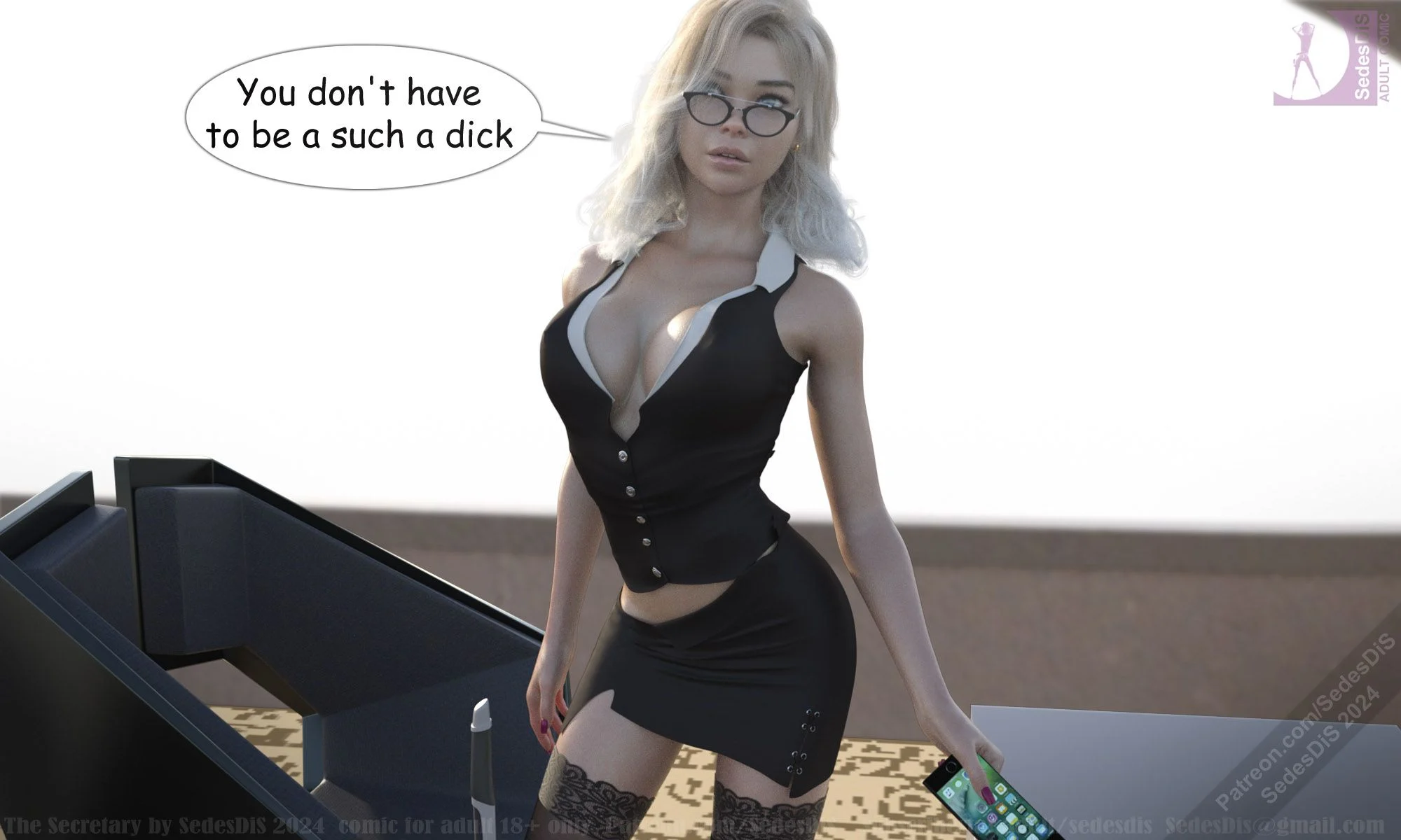 The Secretary New Boss [SedesDiS] - Chapter 1 — Page 14