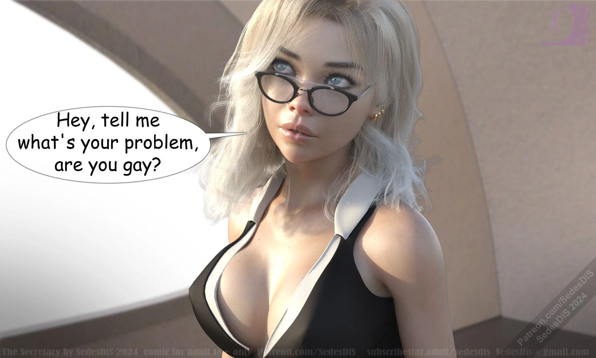 The Secretary New Boss [SedesDiS] - Chapter 1 — Page 18