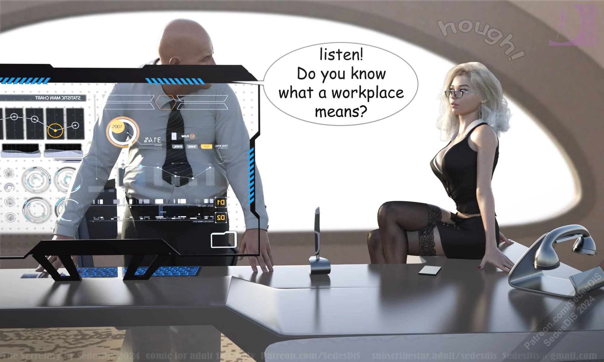 The Secretary New Boss [SedesDiS] - Chapter 1 — Page 22