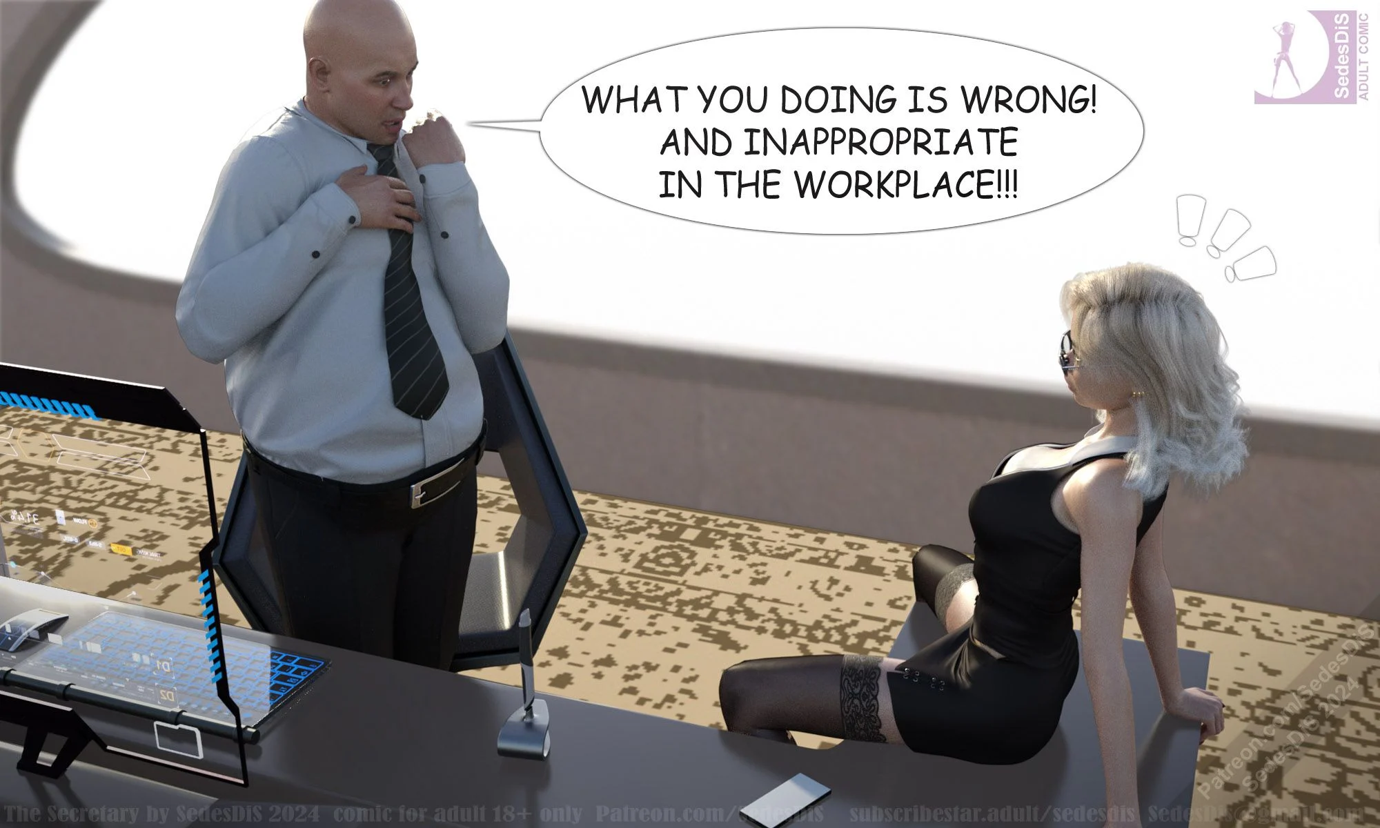 The Secretary New Boss [SedesDiS] - Chapter 1 — Page 25