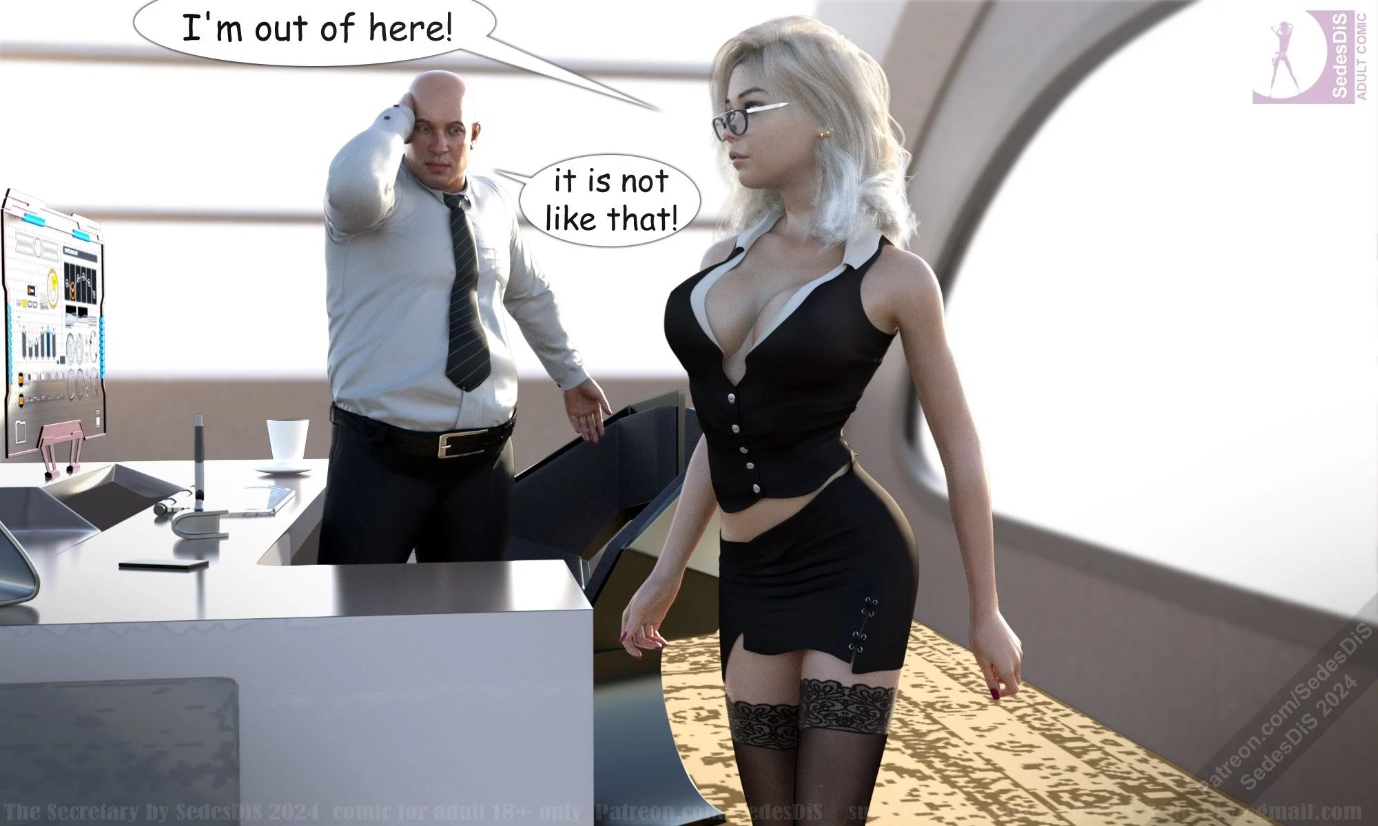 The Secretary New Boss [SedesDiS] - Chapter 1 — Page 28