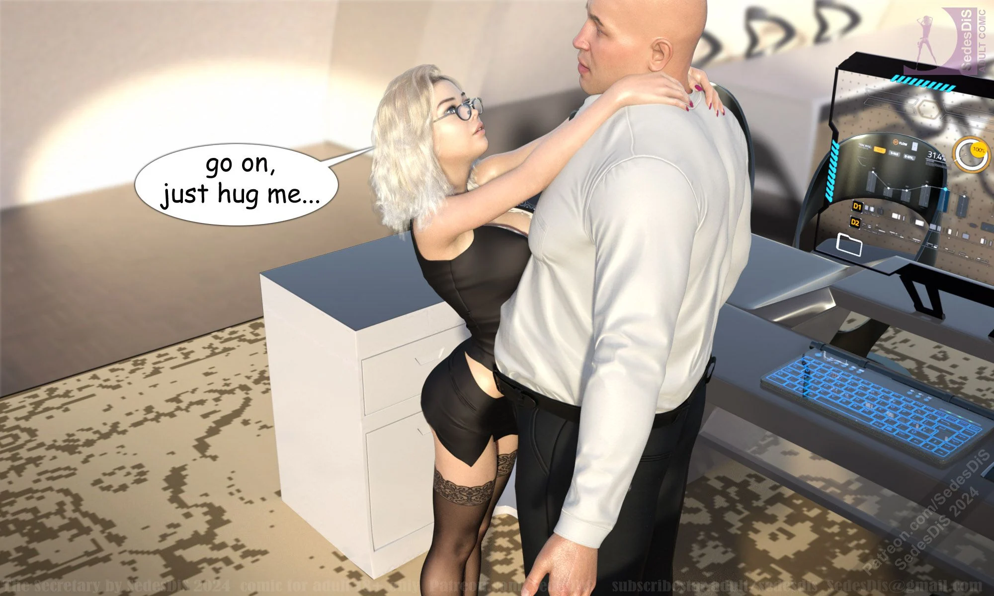 The Secretary New Boss [SedesDiS] - Chapter 1 — Page 36