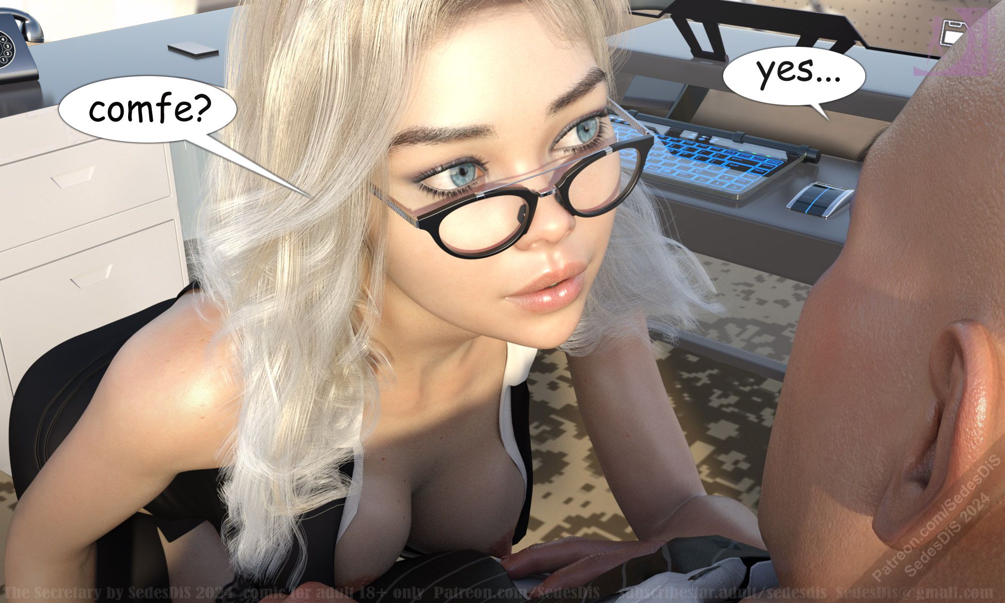 The Secretary New Boss [SedesDiS] - Chapter 1 — Page 41