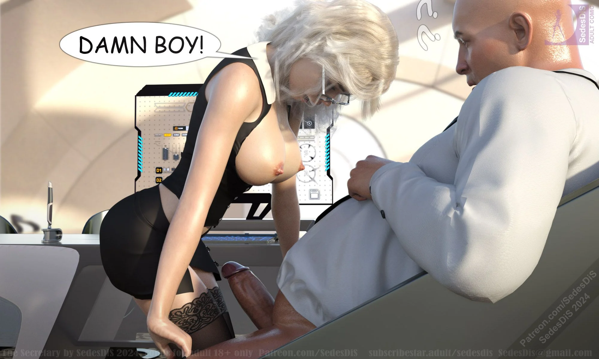 The Secretary New Boss [SedesDiS] - Chapter 1 — Page 46