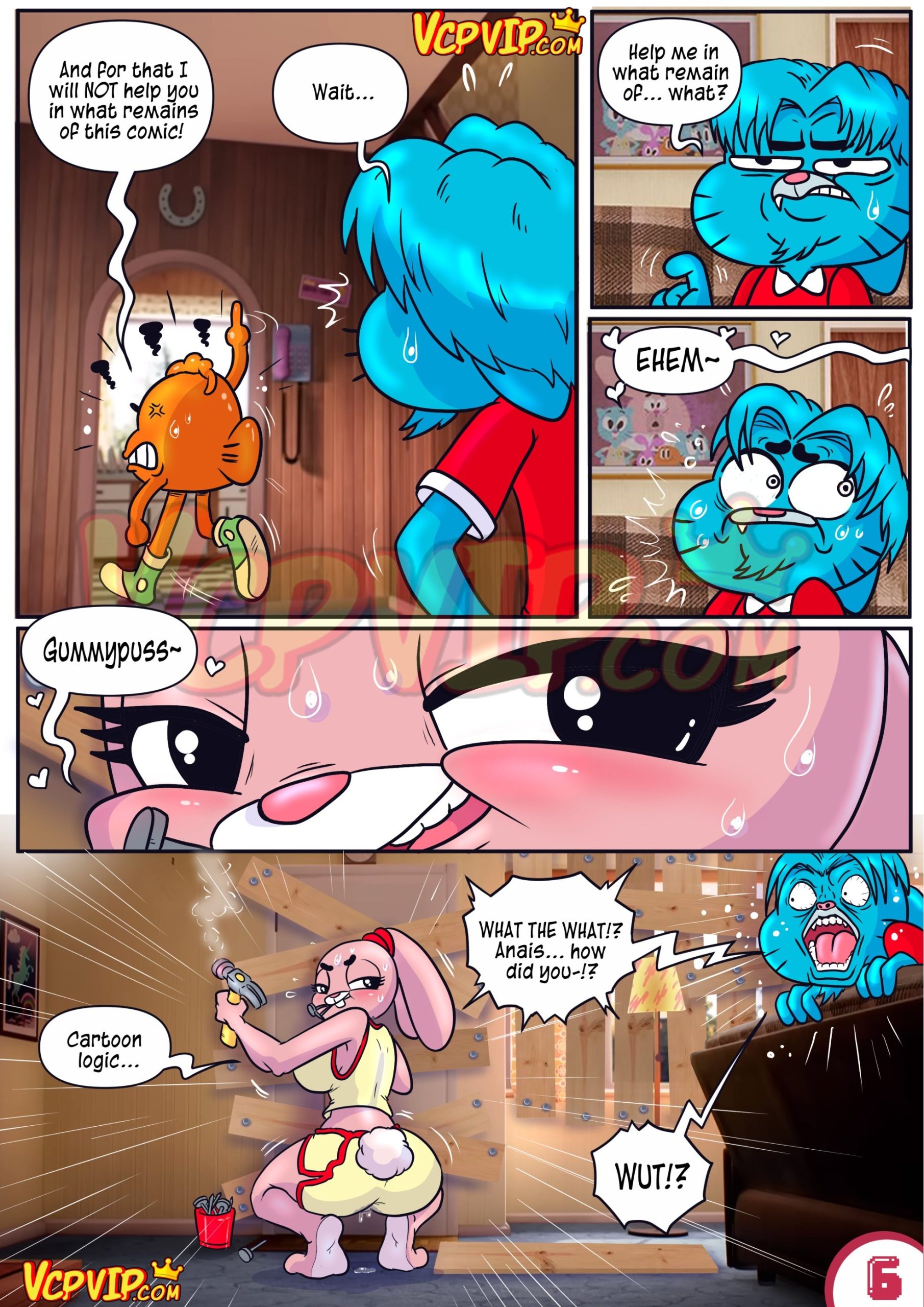 Nature’s A Bitch (The Amazing World of Gumball) [Macergo] - Chapter 1 — Page 7