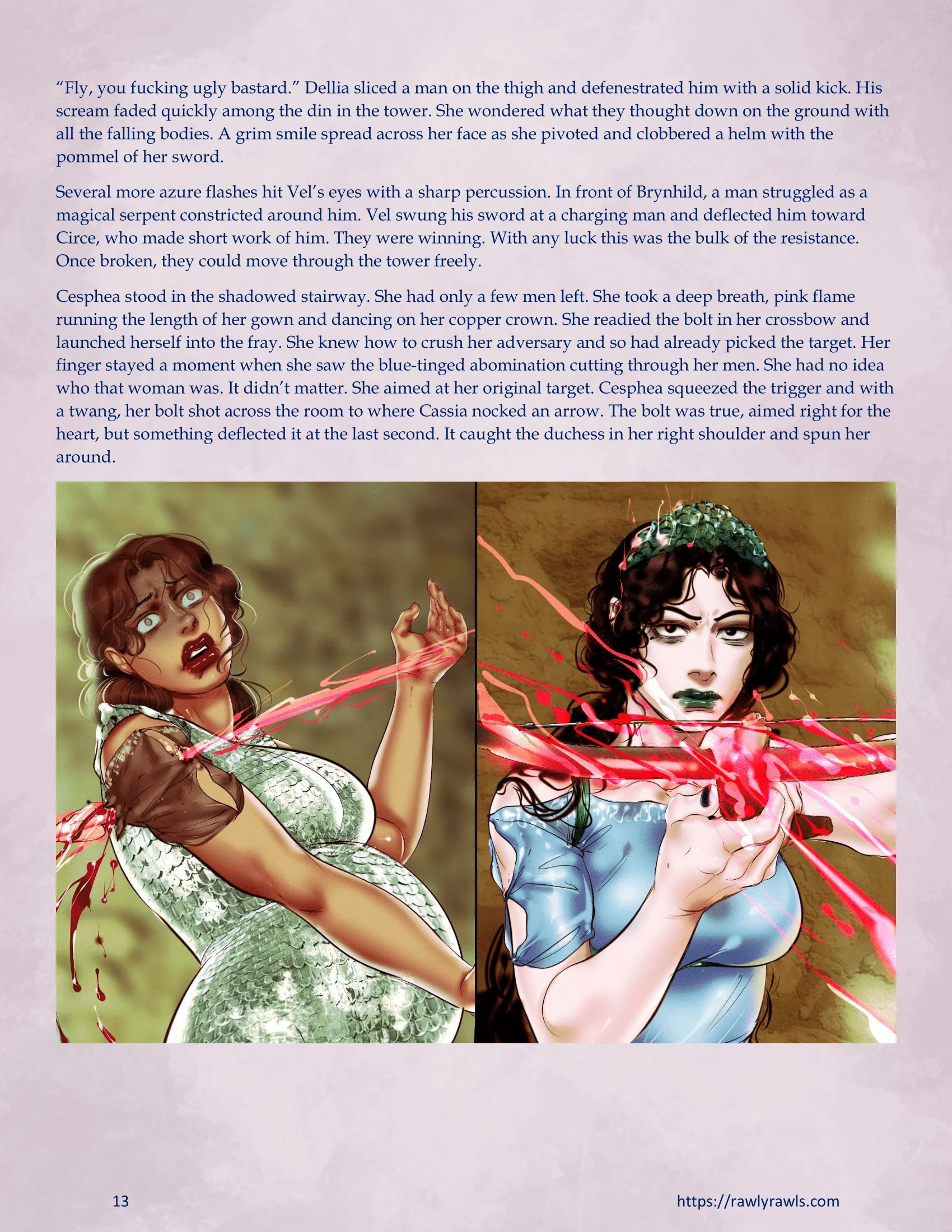 The Wicked Tower [RawlyRawls , SatanicFruitcake] - Chapter 21 — Page 13