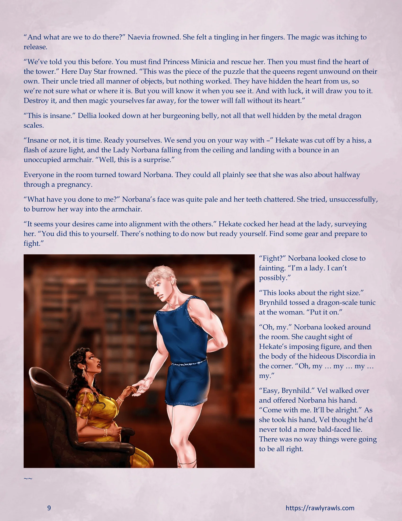 The Wicked Tower [RawlyRawls , SatanicFruitcake] - Chapter 21 — Page 9