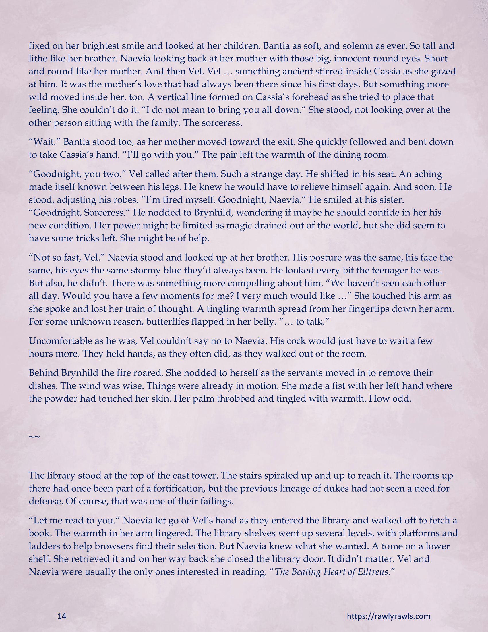 The Wicked Tower [RawlyRawls , SatanicFruitcake] - Chapter 2 — Page 14