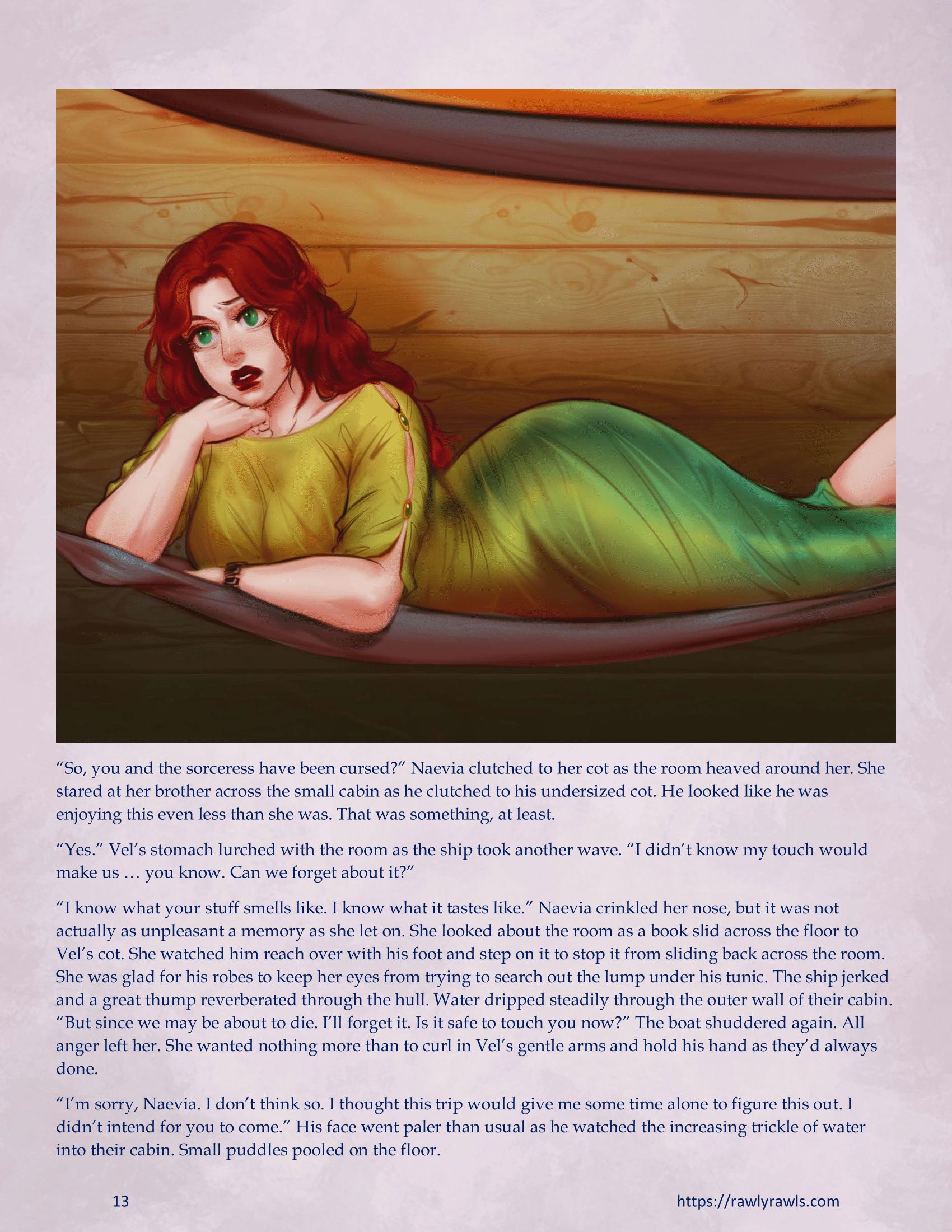 The Wicked Tower [RawlyRawls , SatanicFruitcake] - Chapter 3 — Page 13