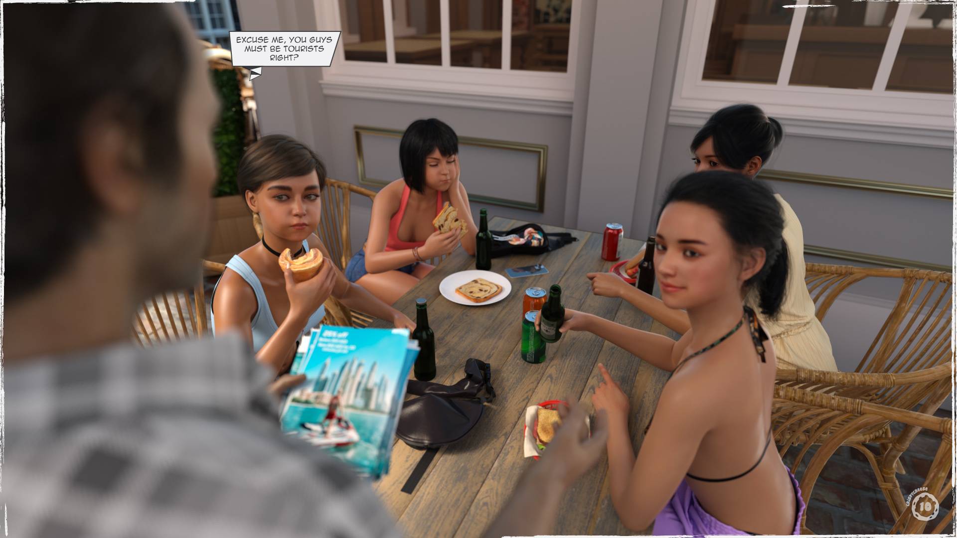 Summer Heat [Crispy Cheese] - Chapter 1 — Page 10