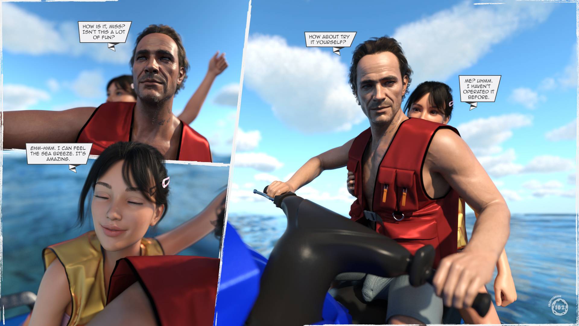 Summer Heat [Crispy Cheese] - Chapter 1 — Page 102