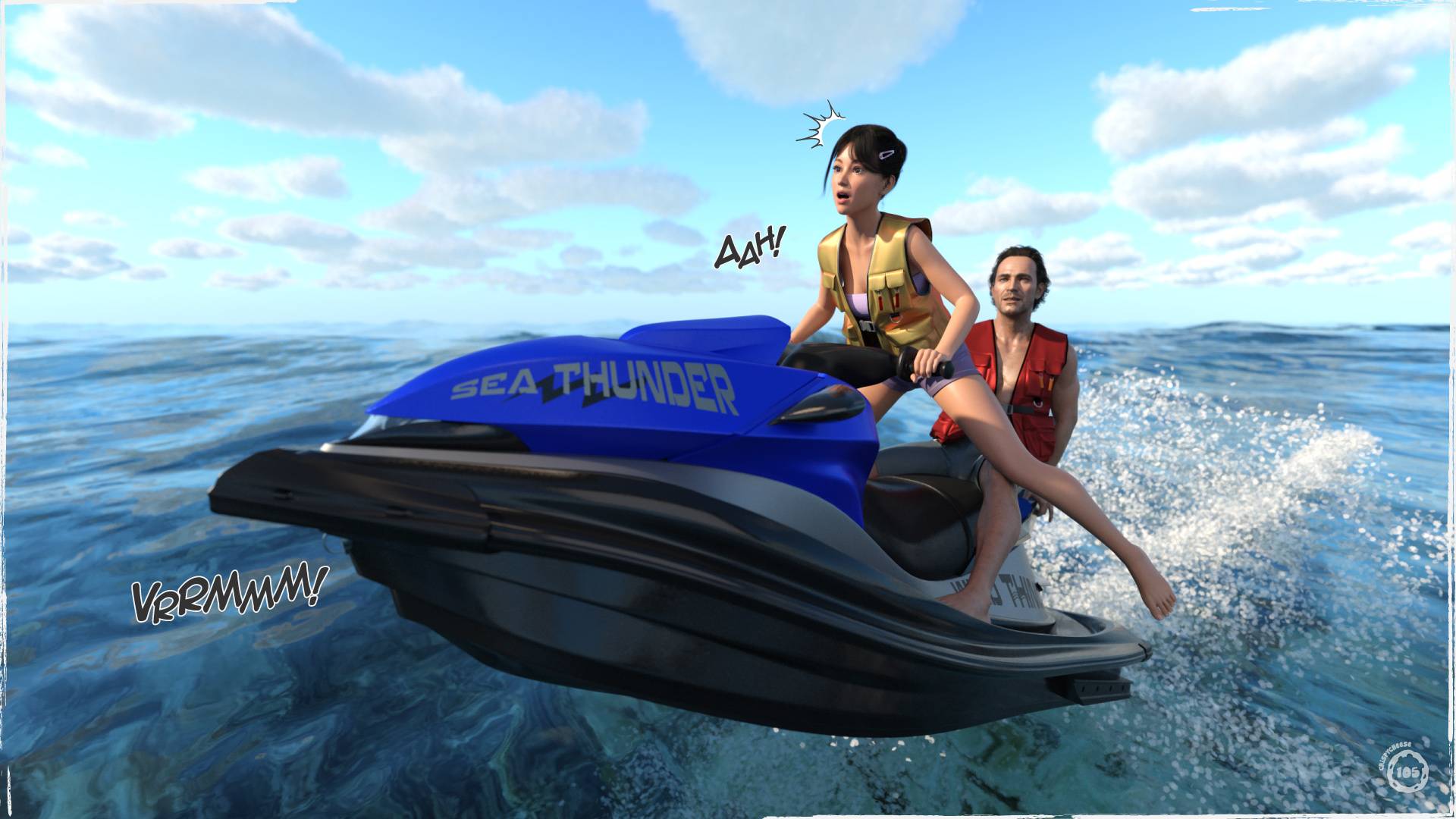 Summer Heat [Crispy Cheese] - Chapter 1 — Page 105