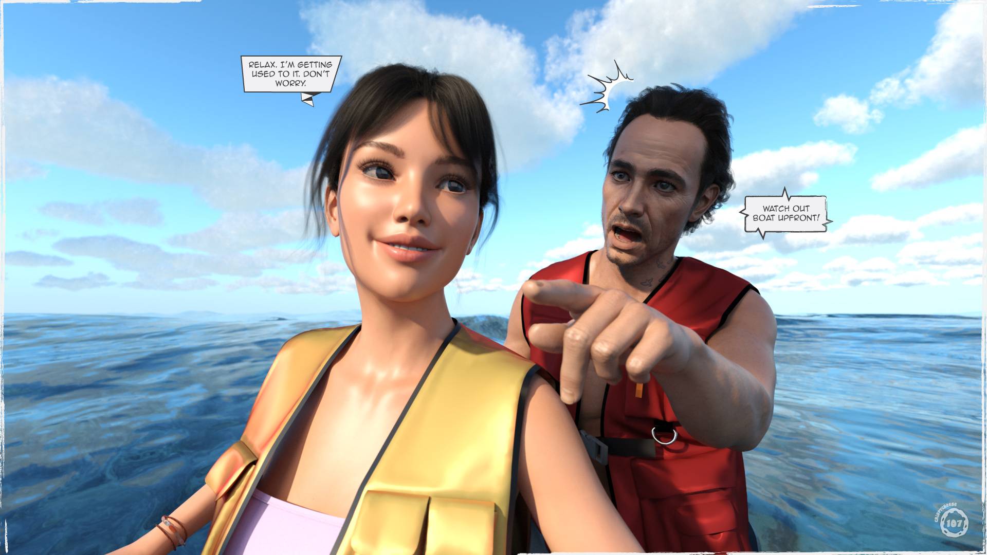 Summer Heat [Crispy Cheese] - Chapter 1 — Page 107