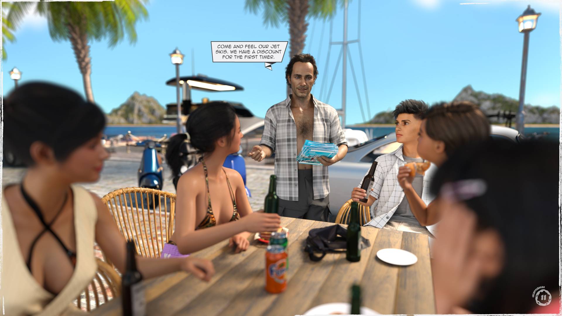 Summer Heat [Crispy Cheese] - Chapter 1 — Page 11