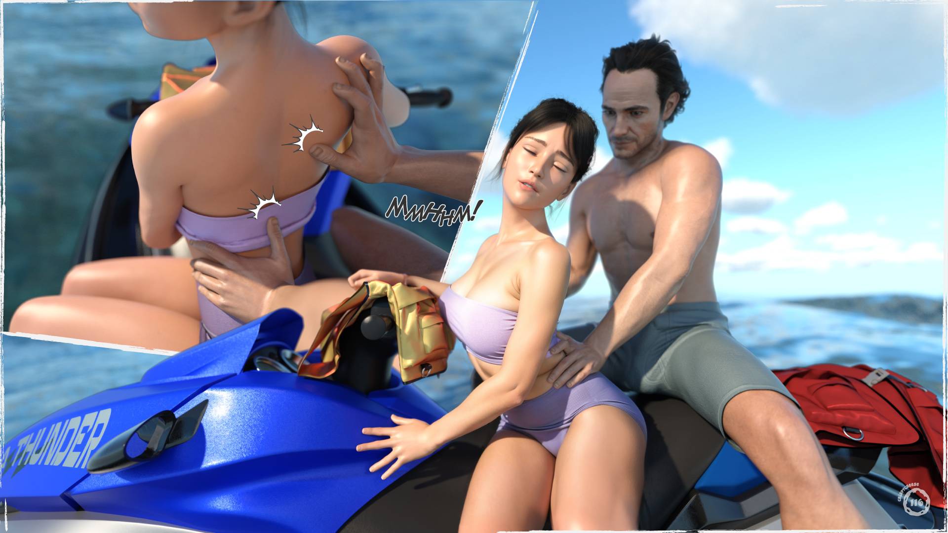 Summer Heat [Crispy Cheese] - Chapter 1 — Page 116