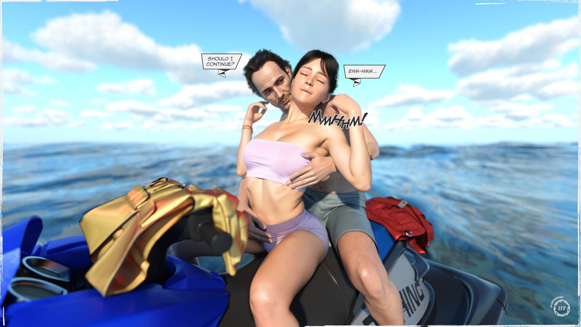 Summer Heat [Crispy Cheese] - Chapter 1 — Page 117