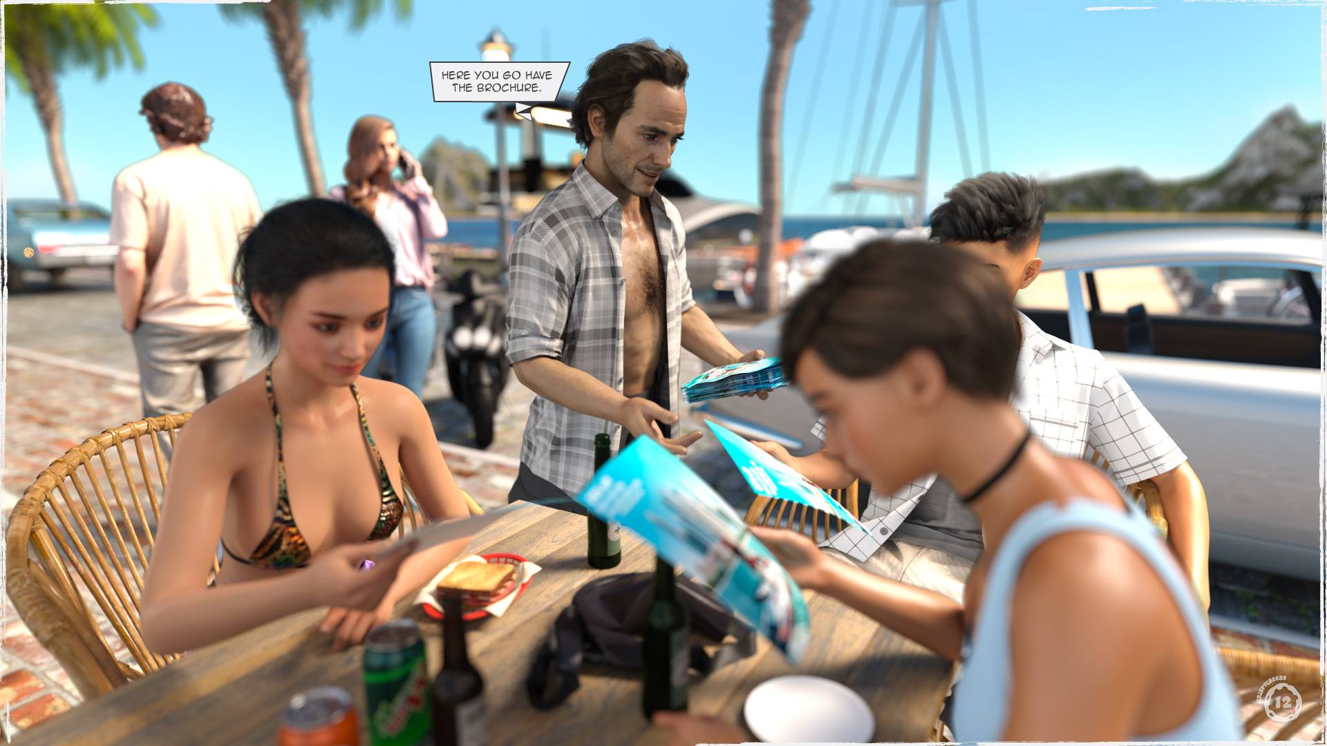 Summer Heat [Crispy Cheese] - Chapter 1 — Page 12