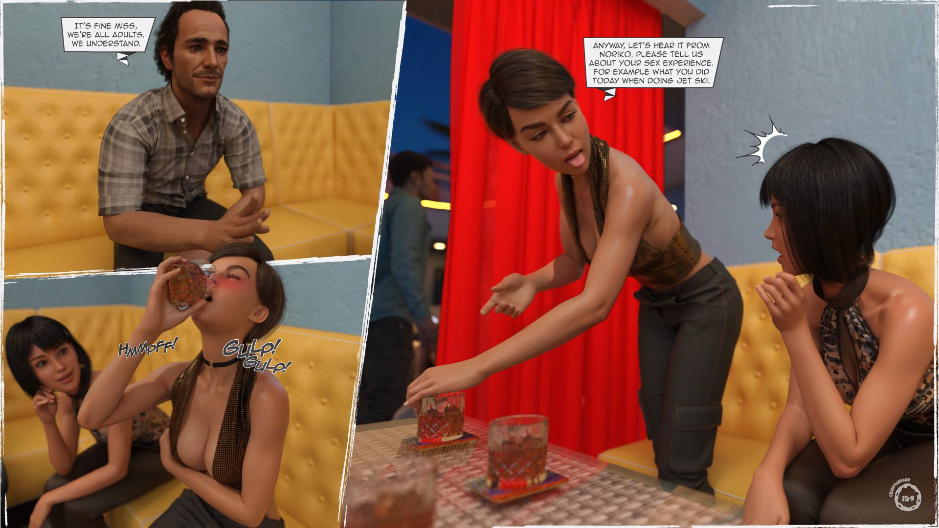 Summer Heat [Crispy Cheese] - Chapter 1 — Page 151