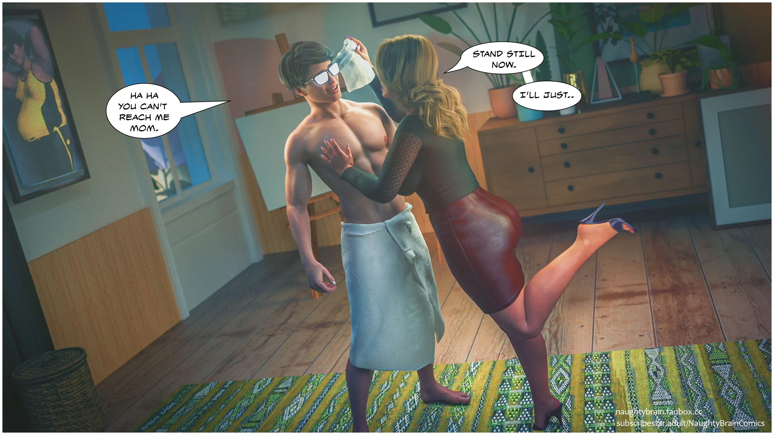 The Homecumming [Naughty Brain Comics] - Chapter 1 — Page 46