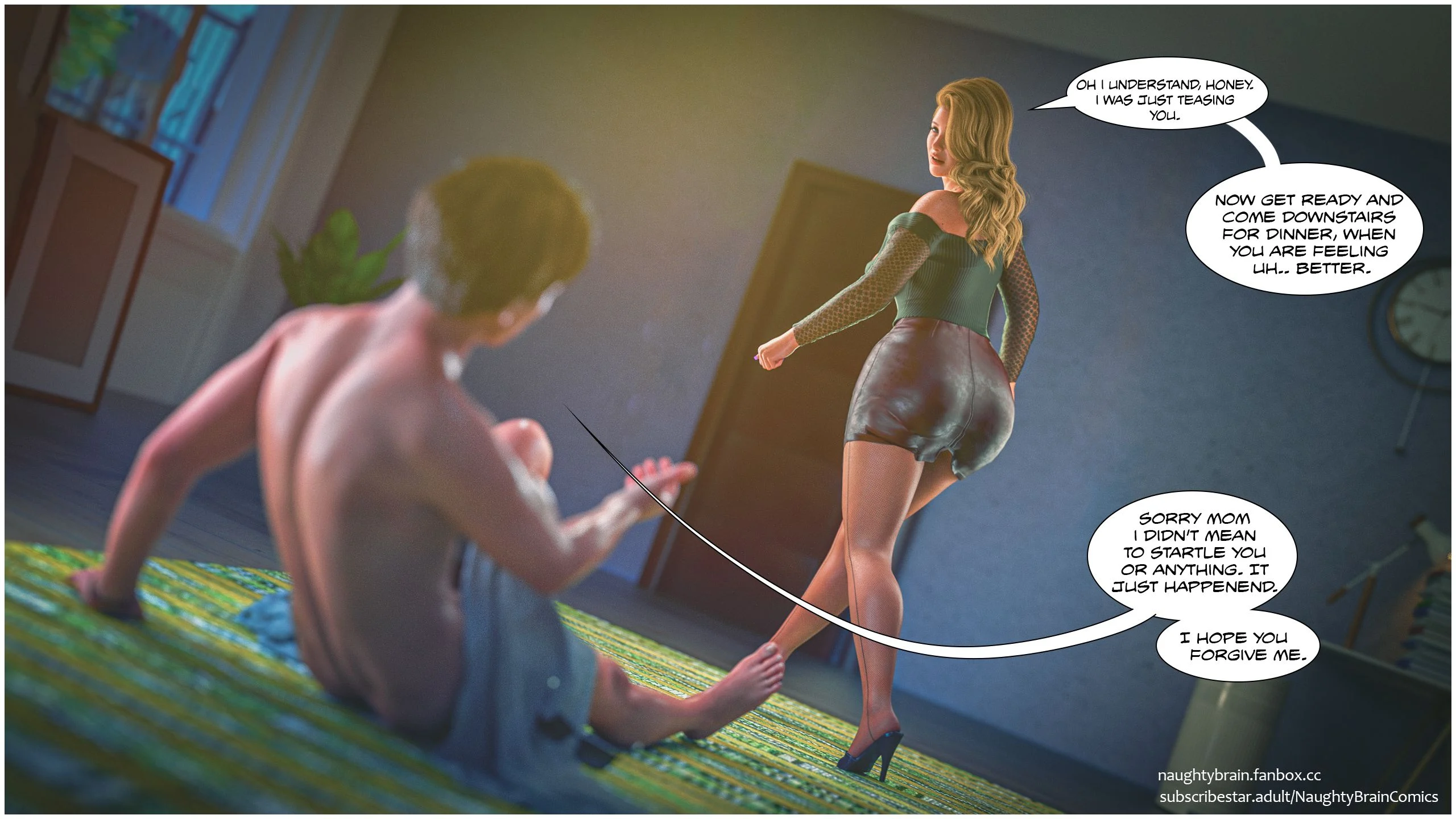 The Homecumming [Naughty Brain Comics] - Chapter 1 — Page 58