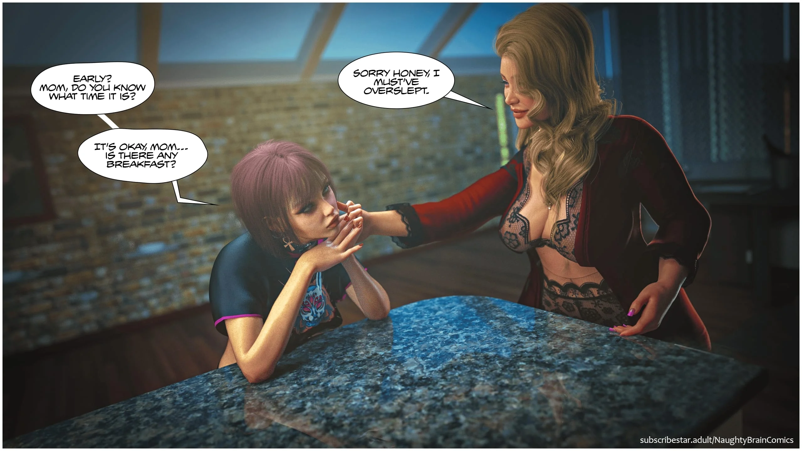 The Homecumming [Naughty Brain Comics] - Chapter 2 — Page 5