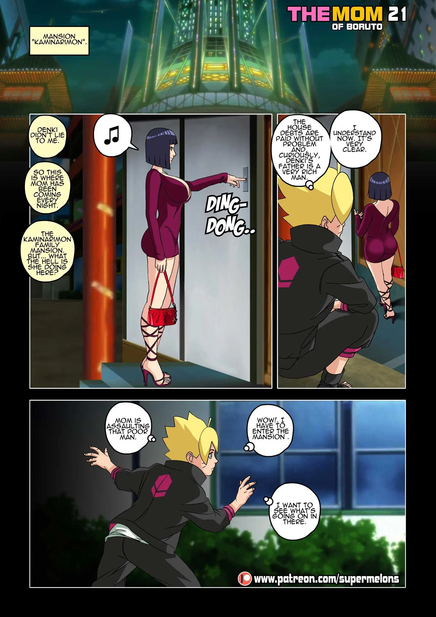 The Mom of Boruto (Boruto) [Super Melons] - Chapter 1 — Page 22