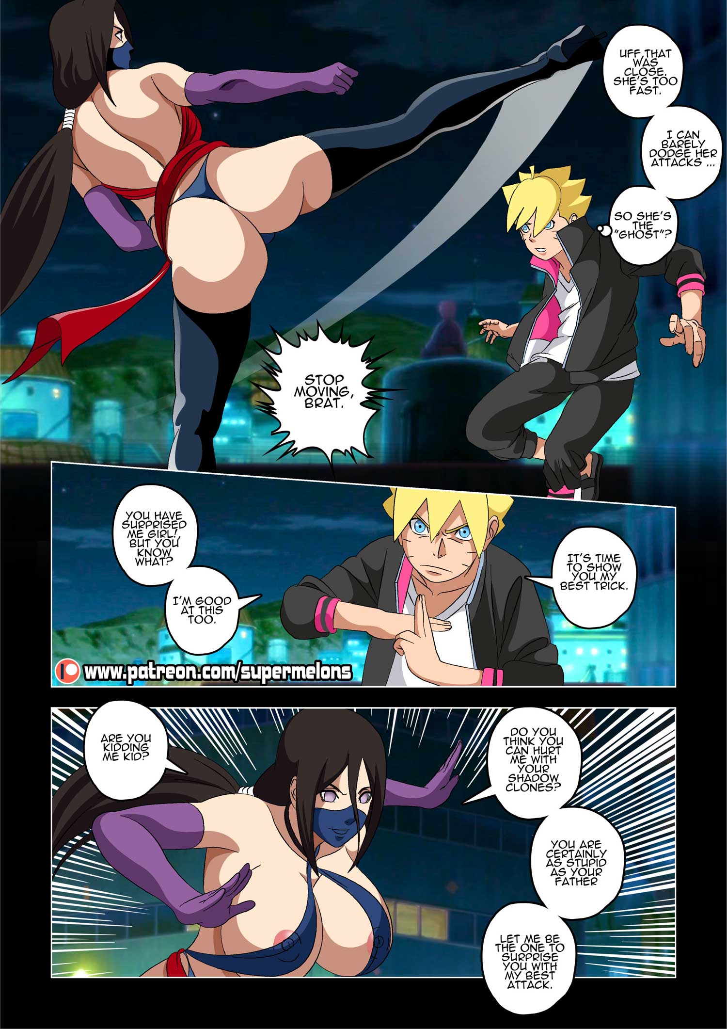 The Mom of Boruto (Boruto) [Super Melons] - Chapter 1 — Page 34