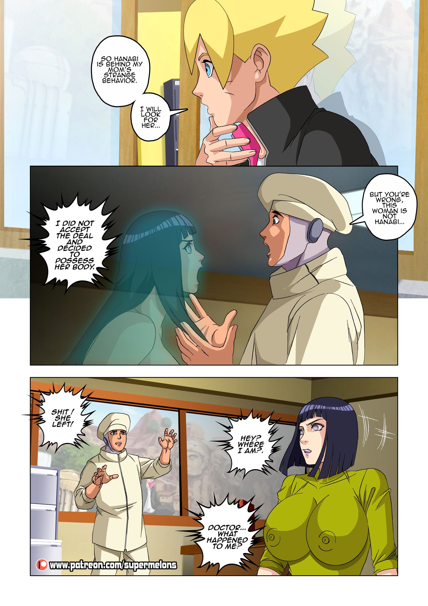 The Mom of Boruto (Boruto) [Super Melons] - Chapter 2.1 — Page 21