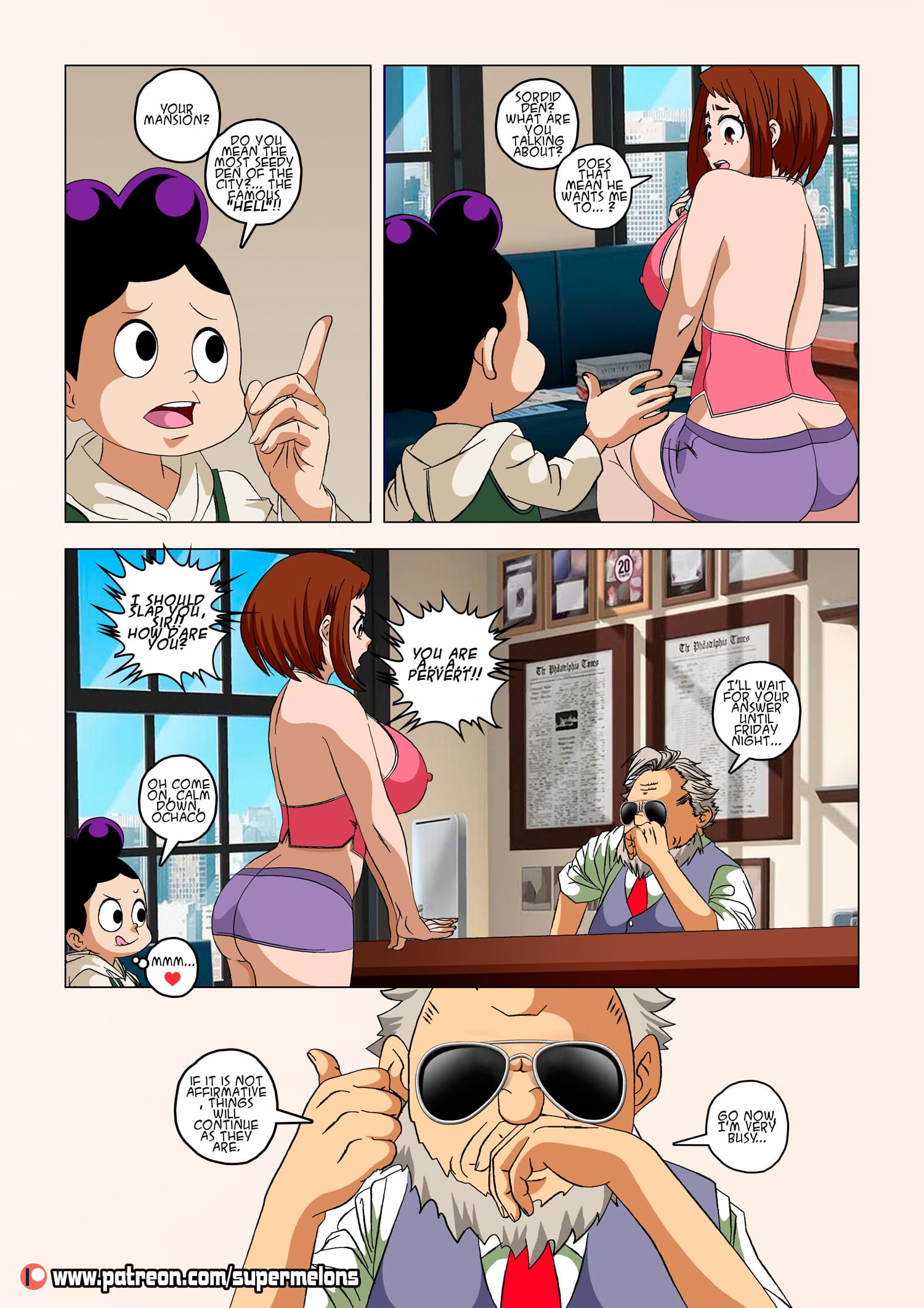 Back Home (My Hero Academia) [Super Melons] - Chapter 1 — Page 17