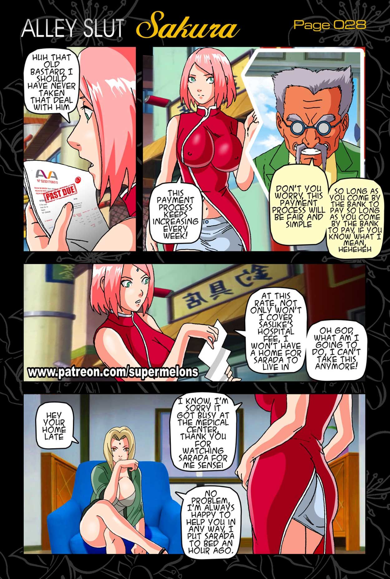 Alley Slut Sakura (Naruto) [Super Melons] - Chapter 1 — Page 30