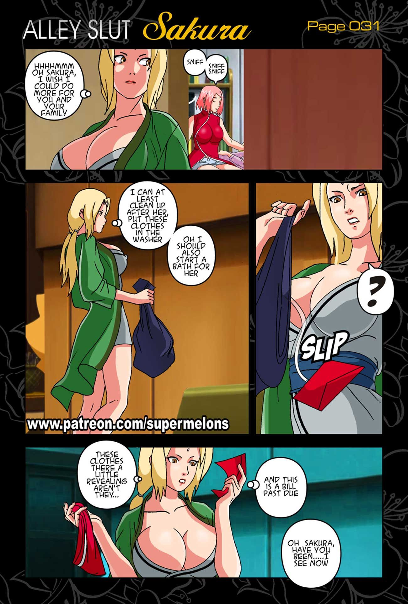 Alley Slut Sakura (Naruto) [Super Melons] - Chapter 1 — Page 33