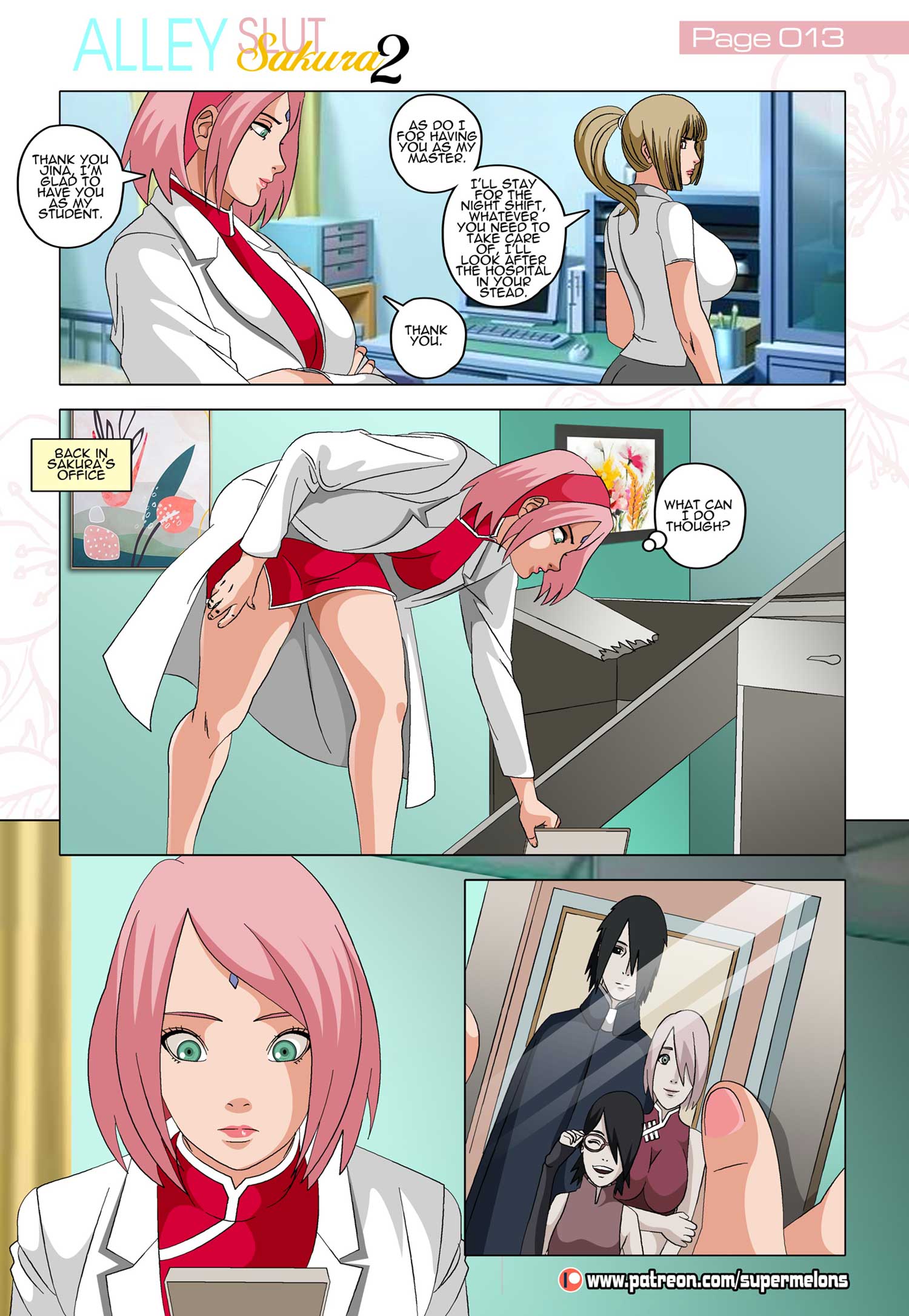 Alley Slut Sakura (Naruto) [Super Melons] - Chapter 2 — Page 14
