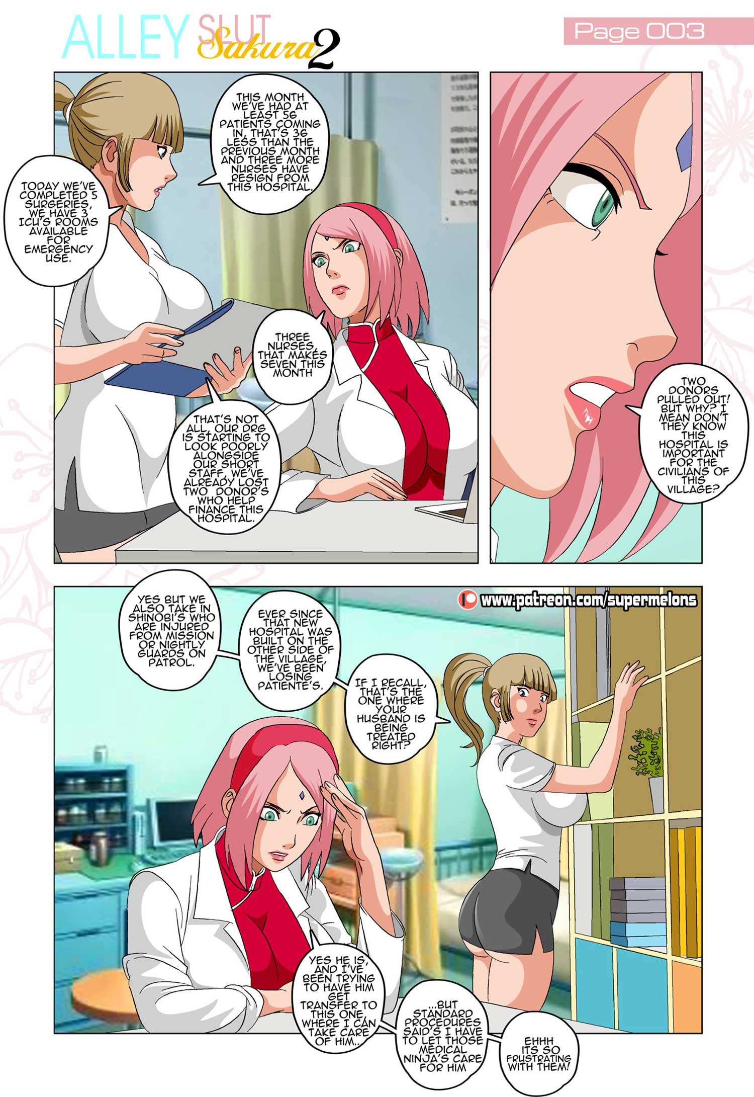 Alley Slut Sakura (Naruto) [Super Melons] - Chapter 2 — Page 4