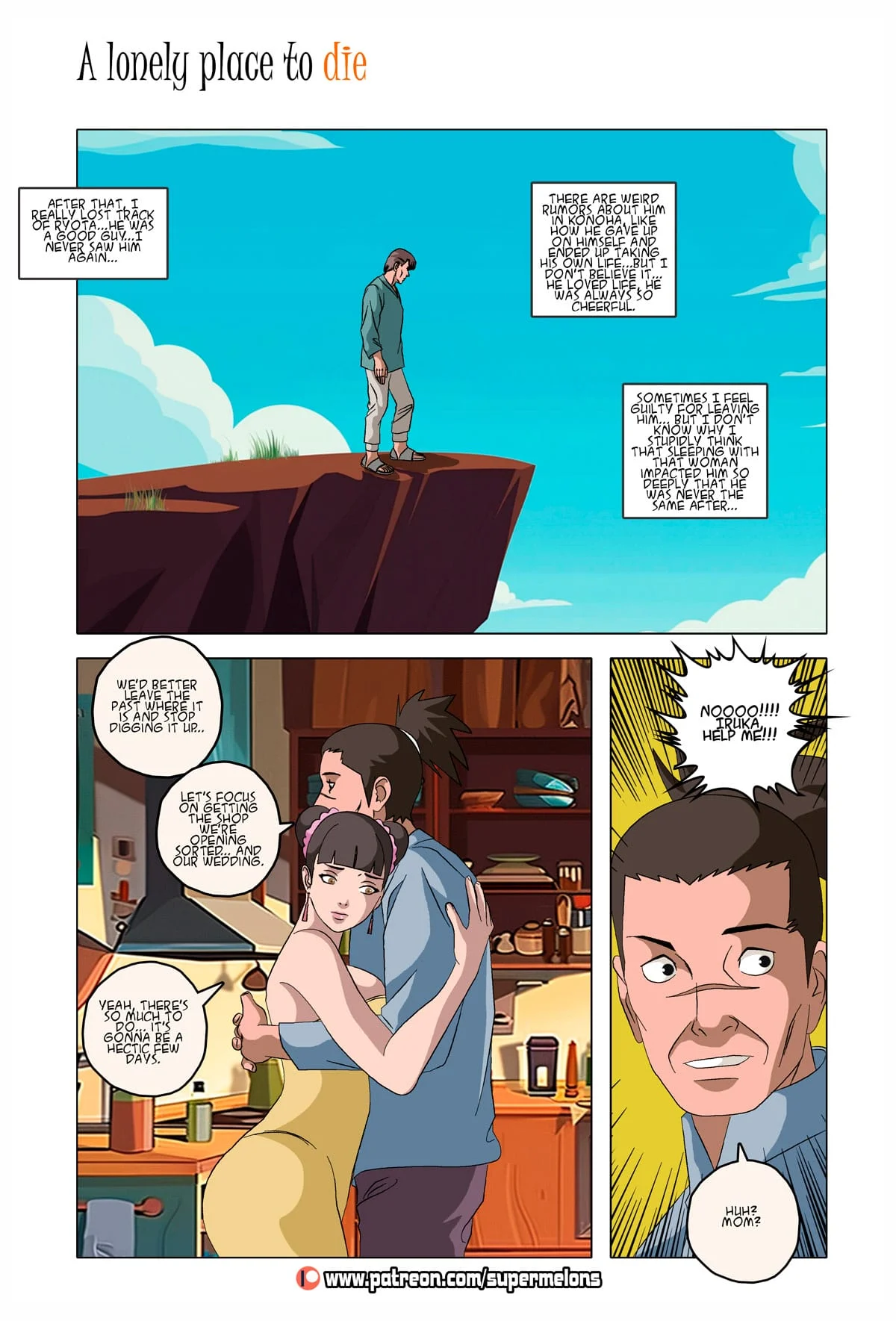 Iruka: A Lonely Place To Die (Naruto) [Super Melons] - Chapter 1 — Page 95