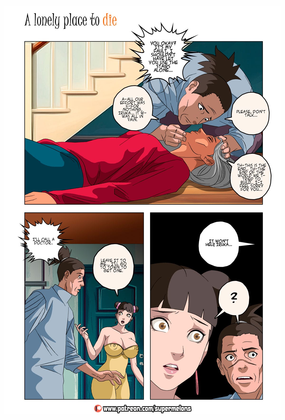 Iruka: A Lonely Place To Die (Naruto) [Super Melons] - Chapter 1 — Page 97