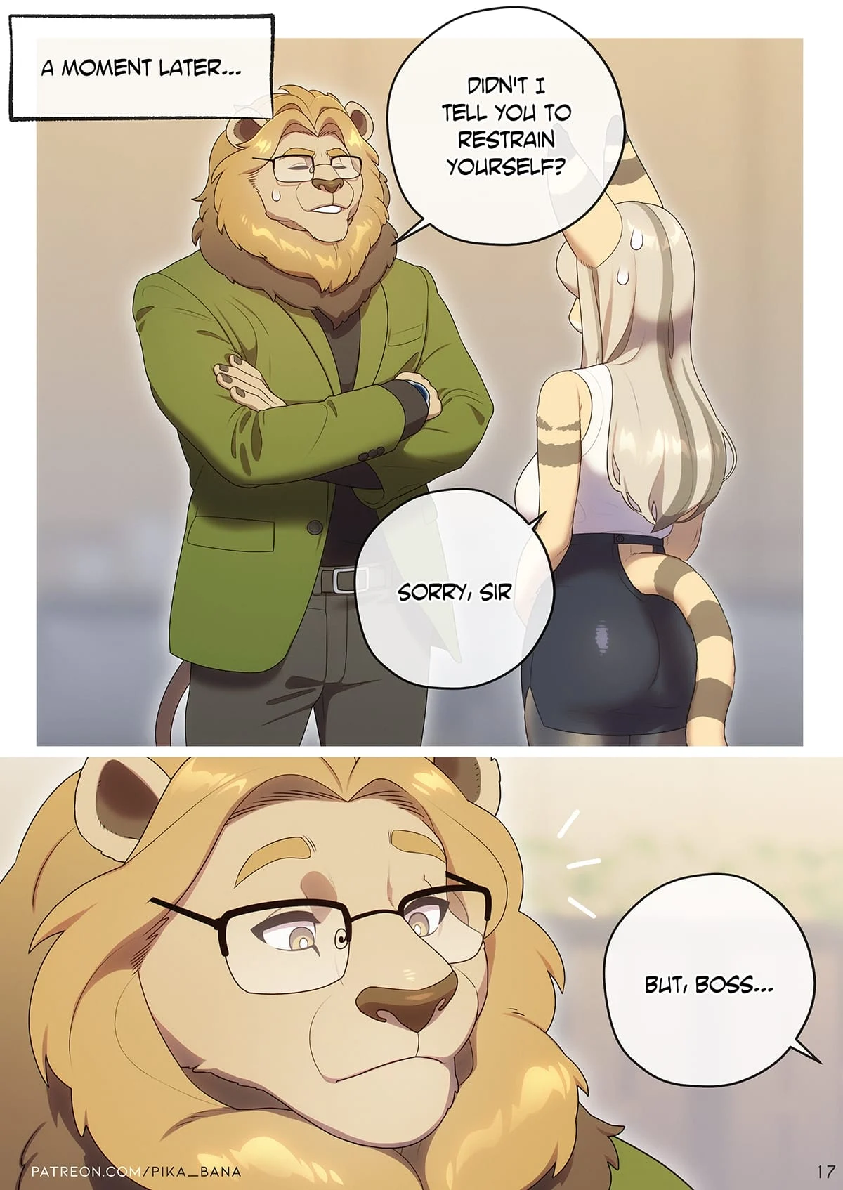 The Sexretary’s Work [Strong Bana] - Chapter 1 — Page 19