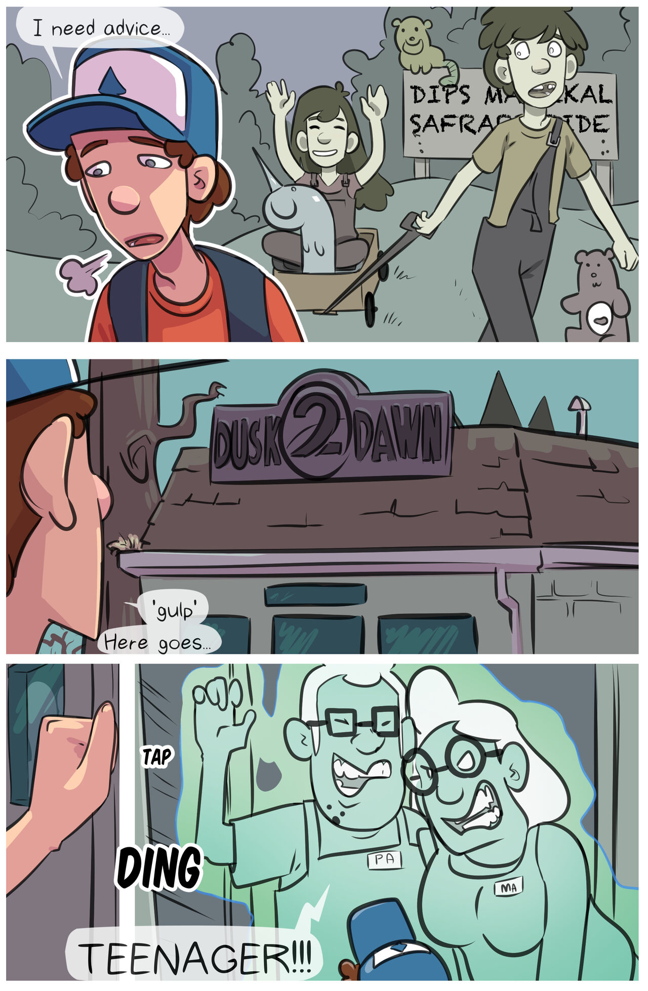 Gravity Falls Porn Parody (Yellowgerbil) - Chapter 1 — Page 25