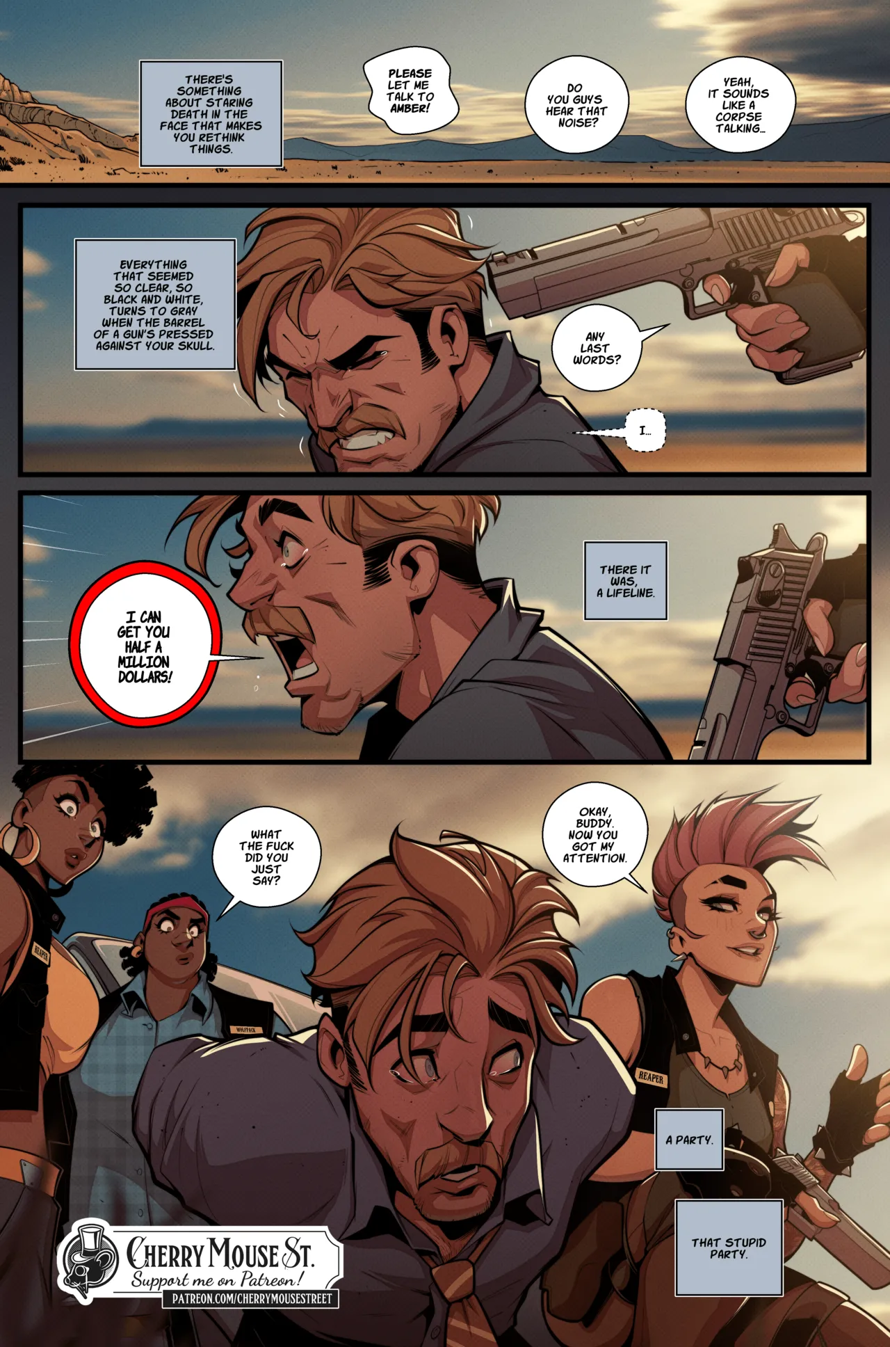 McQueen: Dead Man Walking [Cherry Mouse Street] - Chapter 1 — Page 4