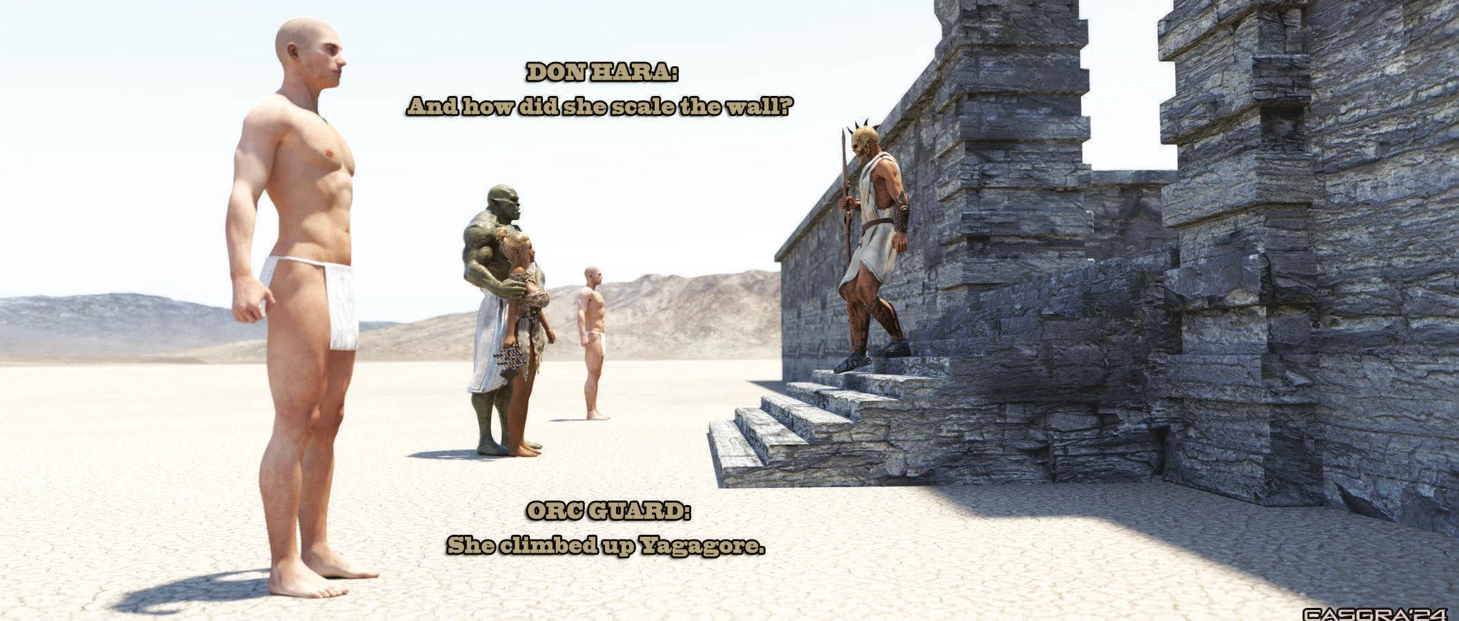 One Million Years A.D. [Casgra] - Chapter 5 — Page 128