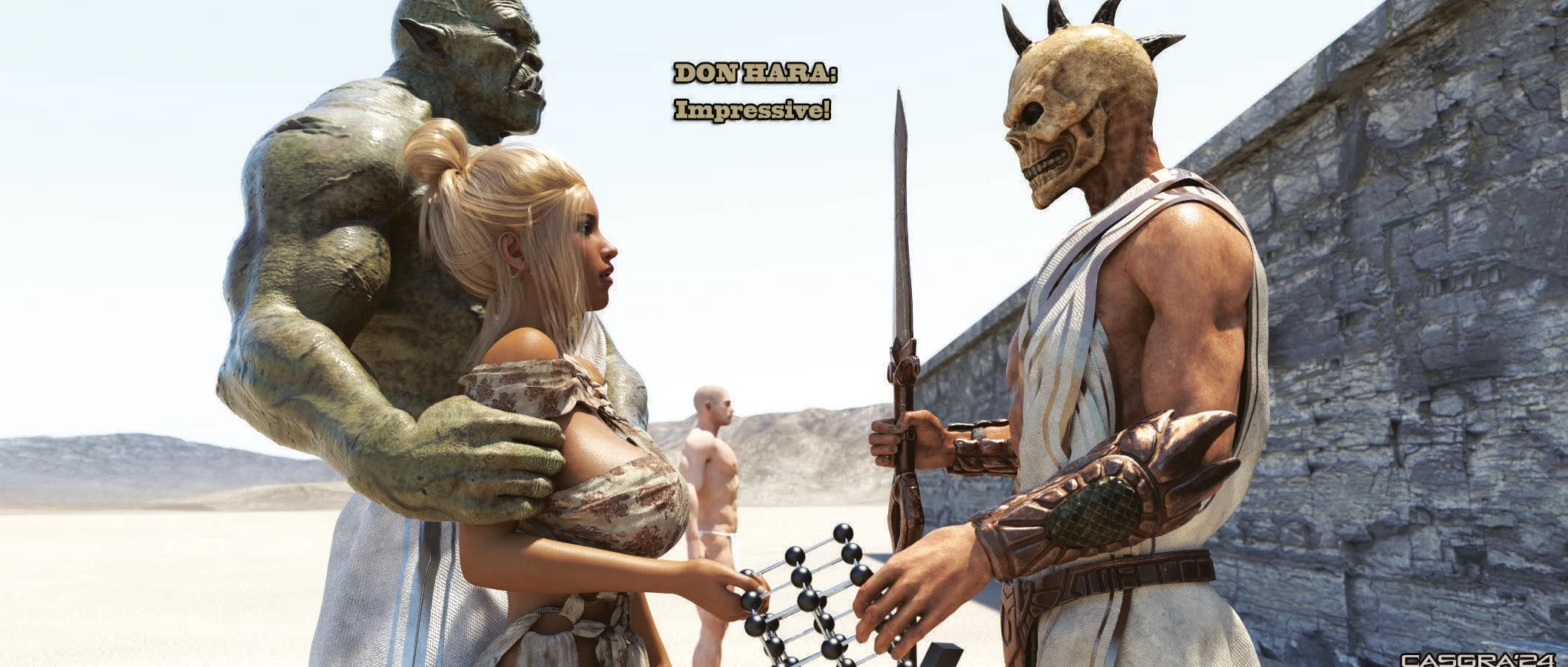 One Million Years A.D. [Casgra] - Chapter 5 — Page 129