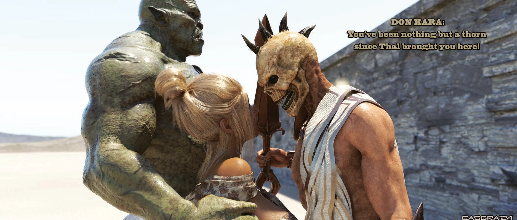 One Million Years A.D. [Casgra] - Chapter 5 — Page 132