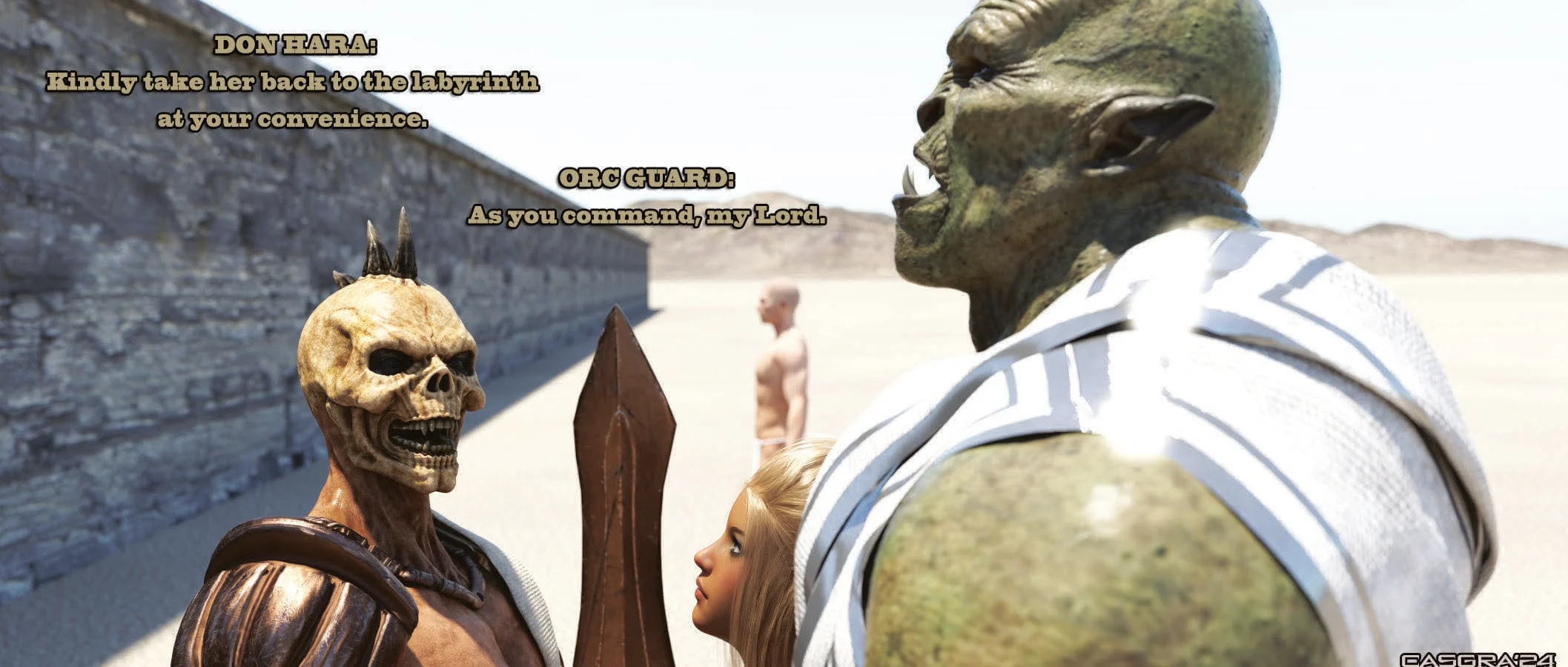 One Million Years A.D. [Casgra] - Chapter 5 — Page 134