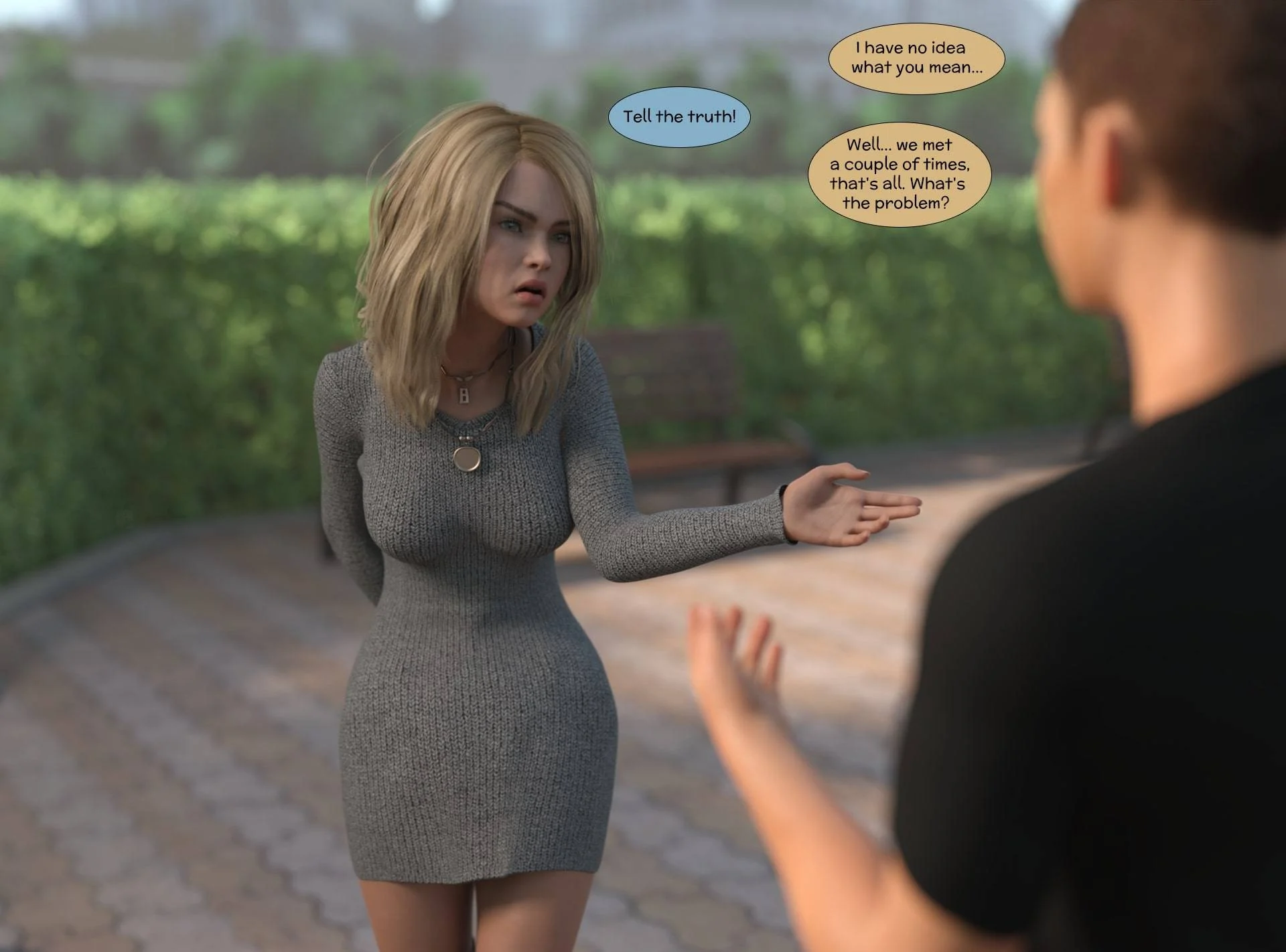 Friends [Kizaru3D] - Chapter 1.3 — Page 35